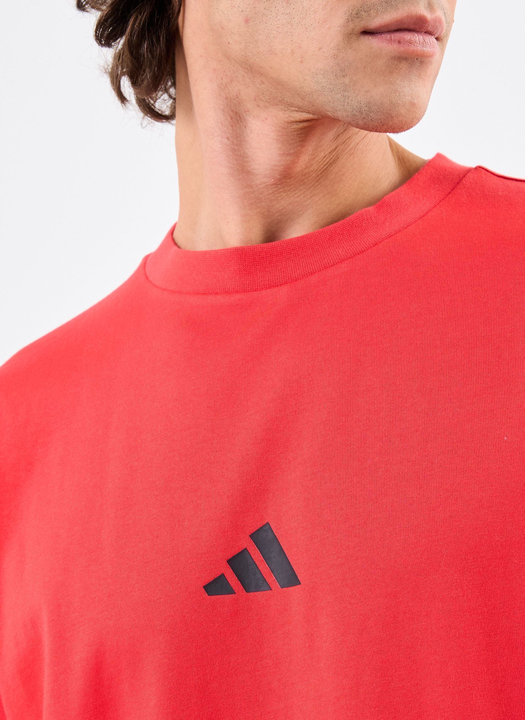Tee-shirts manches courtes M FI SL T homme rouge adidas sportswear Tee-shirts manches courtes M FI SL T homme rouge PURRUB