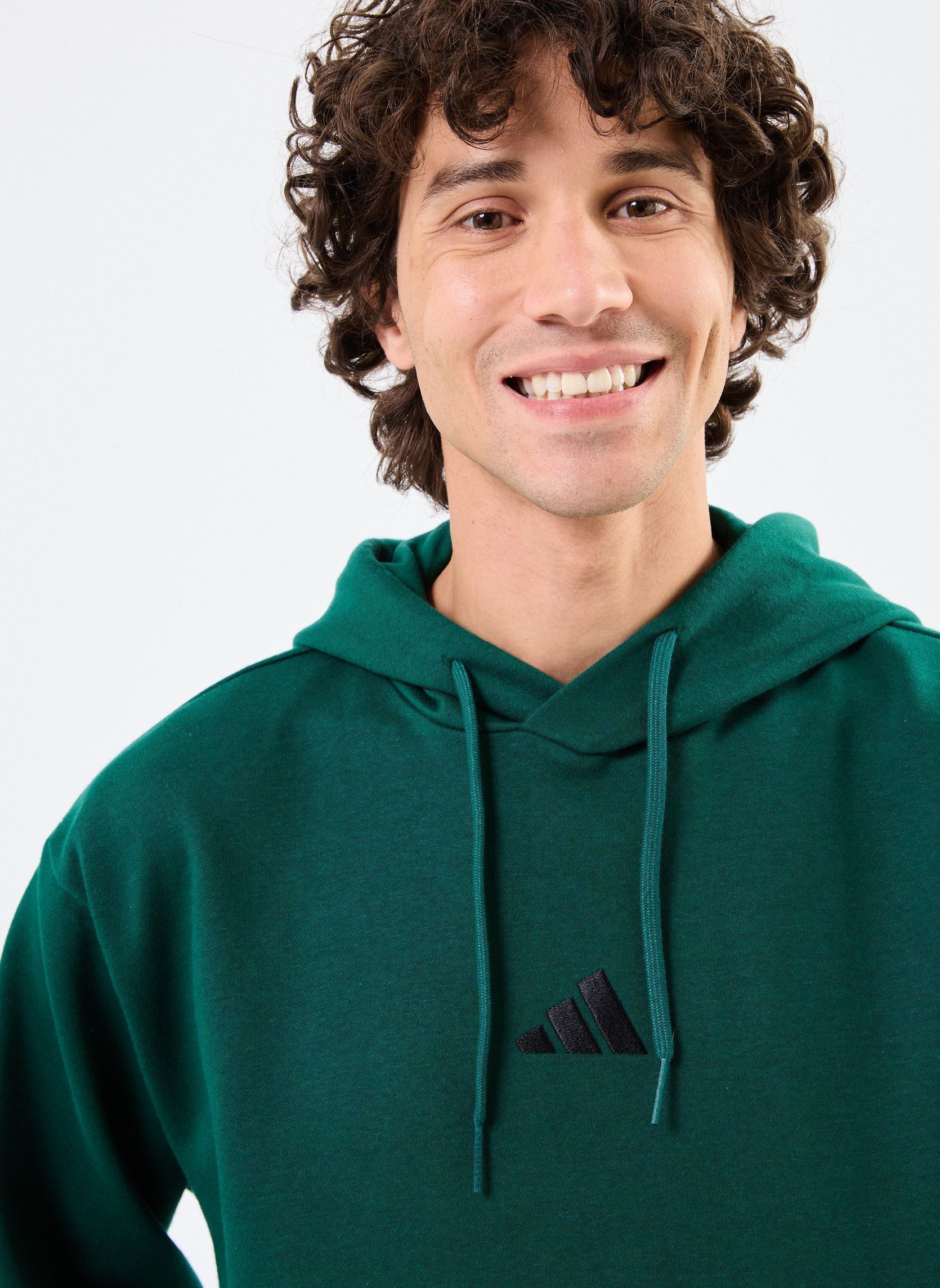 Jersey con capucha M FEELCOZY HD hombre verde adidas sportswear Jersey con capucha M FEELCOZY HD hombre verde CGREEN/BLACK