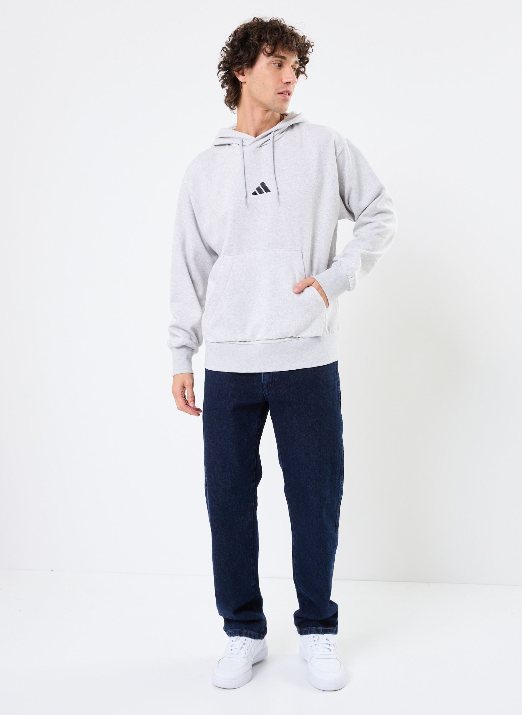 Sweats à capuche M FEELCOZY HD homme gris adidas sportswear Sweats à capuche M FEELCOZY HD homme gris LGREYH/BLACK