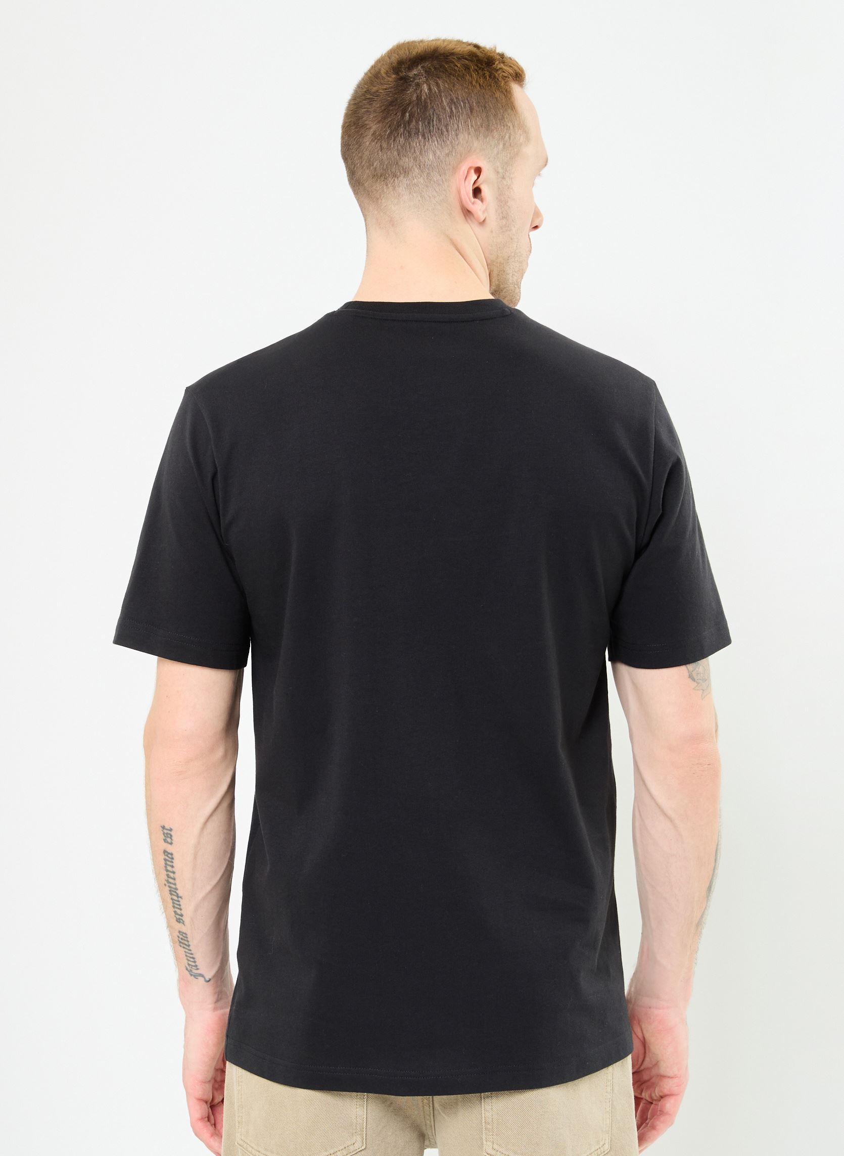 T-shirt a maniche corte M L M EMB TEE uomo nero adidas sportswear T-shirt a maniche corte M L M EMB TEE uomo nero BLACK