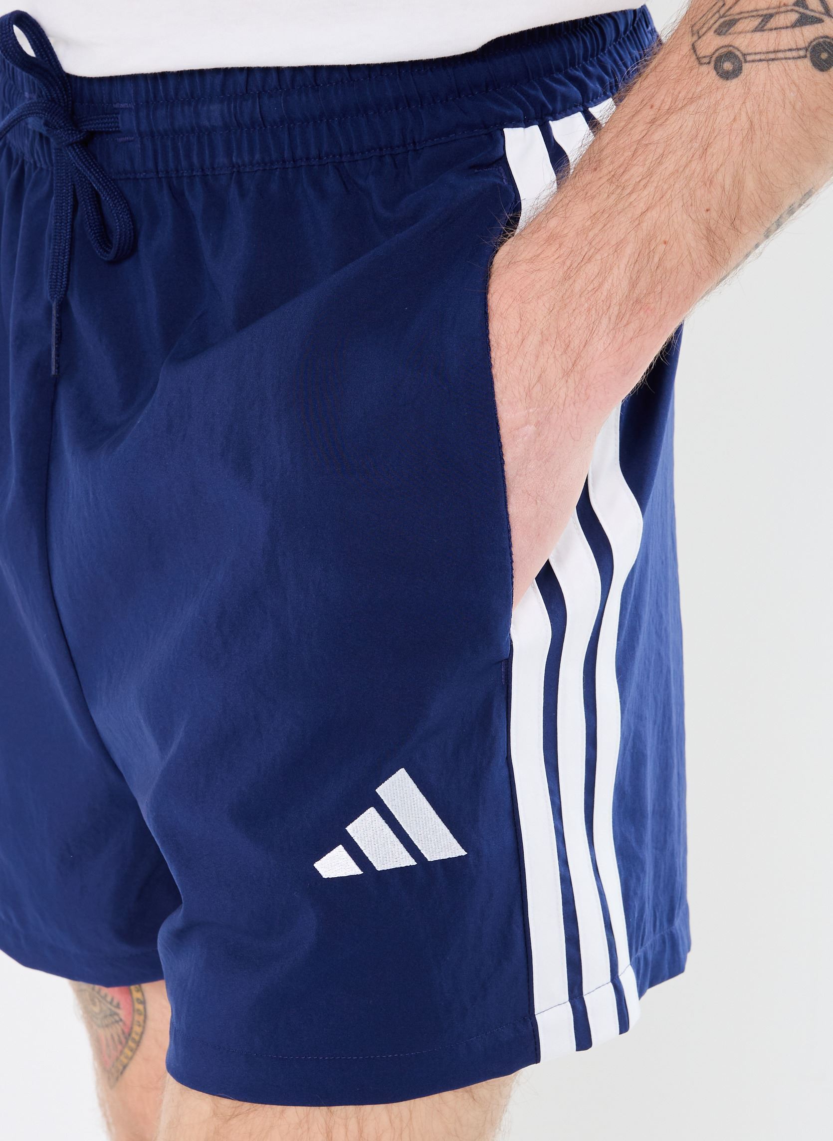 Pantaloncini da sport M 3S CHELSEA 5 uomo blu adidas sportswear Pantaloncini da sport M 3S CHELSEA 5 uomo blu DKBLUE/WHITE