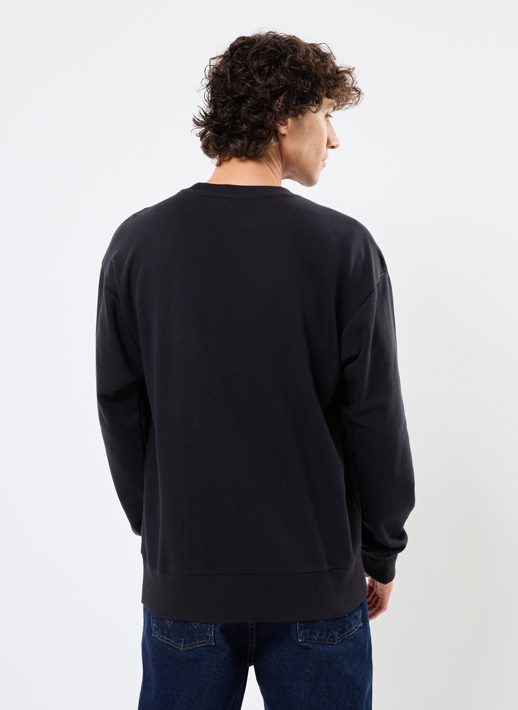 Sweats M FEELCOZY SWT homme noir adidas sportswear Sweats M FEELCOZY SWT homme noir BLACK/WHITE