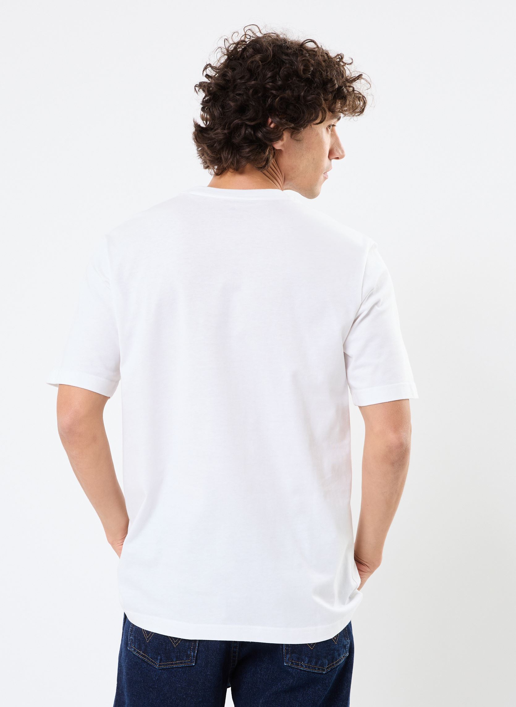Tee-shirts manches courtes M L SL LEMON T homme blanc adidas sportswear Tee-shirts manches courtes M L SL LEMON T homme blanc White
