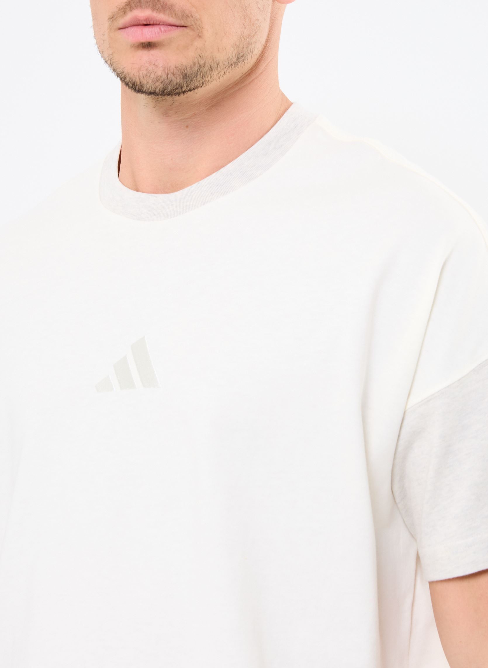 T-shirt a maniche corte M A SZN CB T uomo bianco adidas sportswear T-shirt a maniche corte M A SZN CB T uomo bianco OWHITE/OWHITE/SECOGR