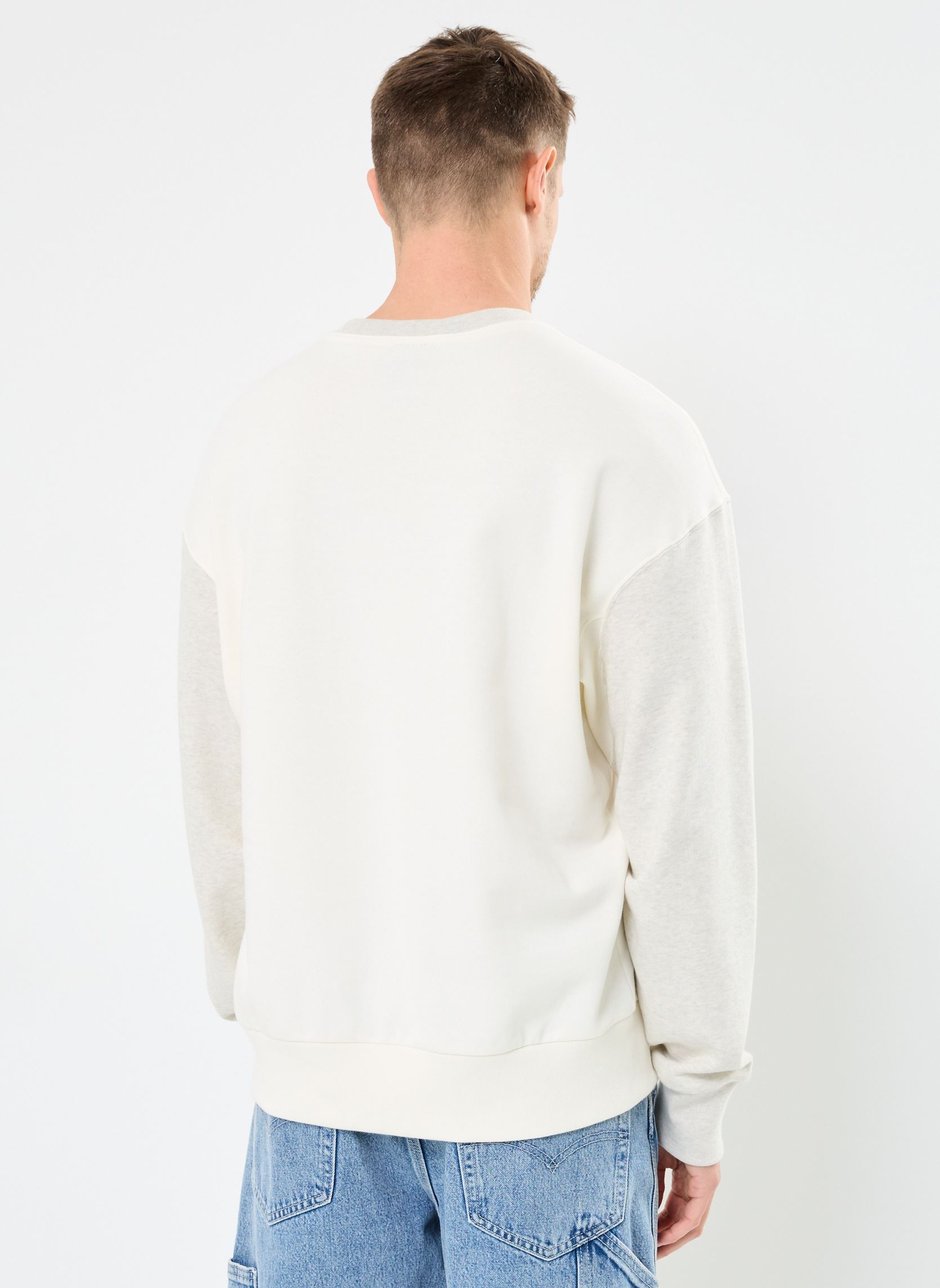 Sweats M A SZN CB CREW homme blanc adidas sportswear Sweats M A SZN CB CREW homme blanc OWHITE