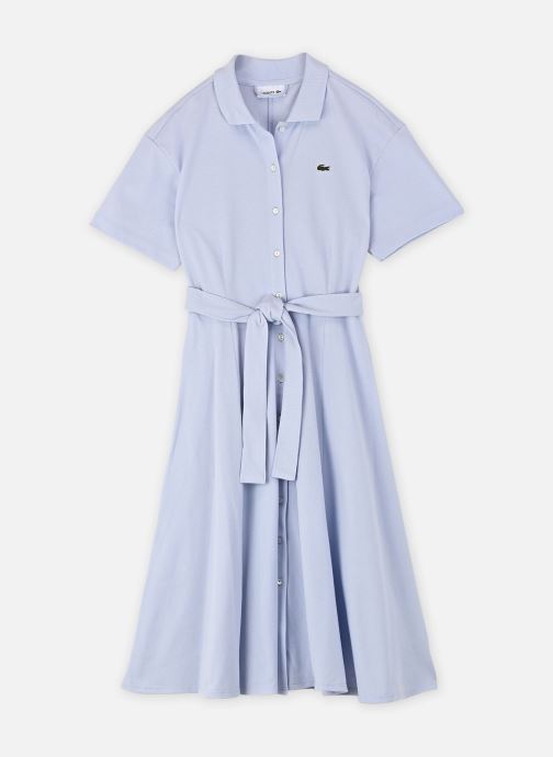 Lacoste Lange Kleider Robe longue Lacoste EF9621 damen blau