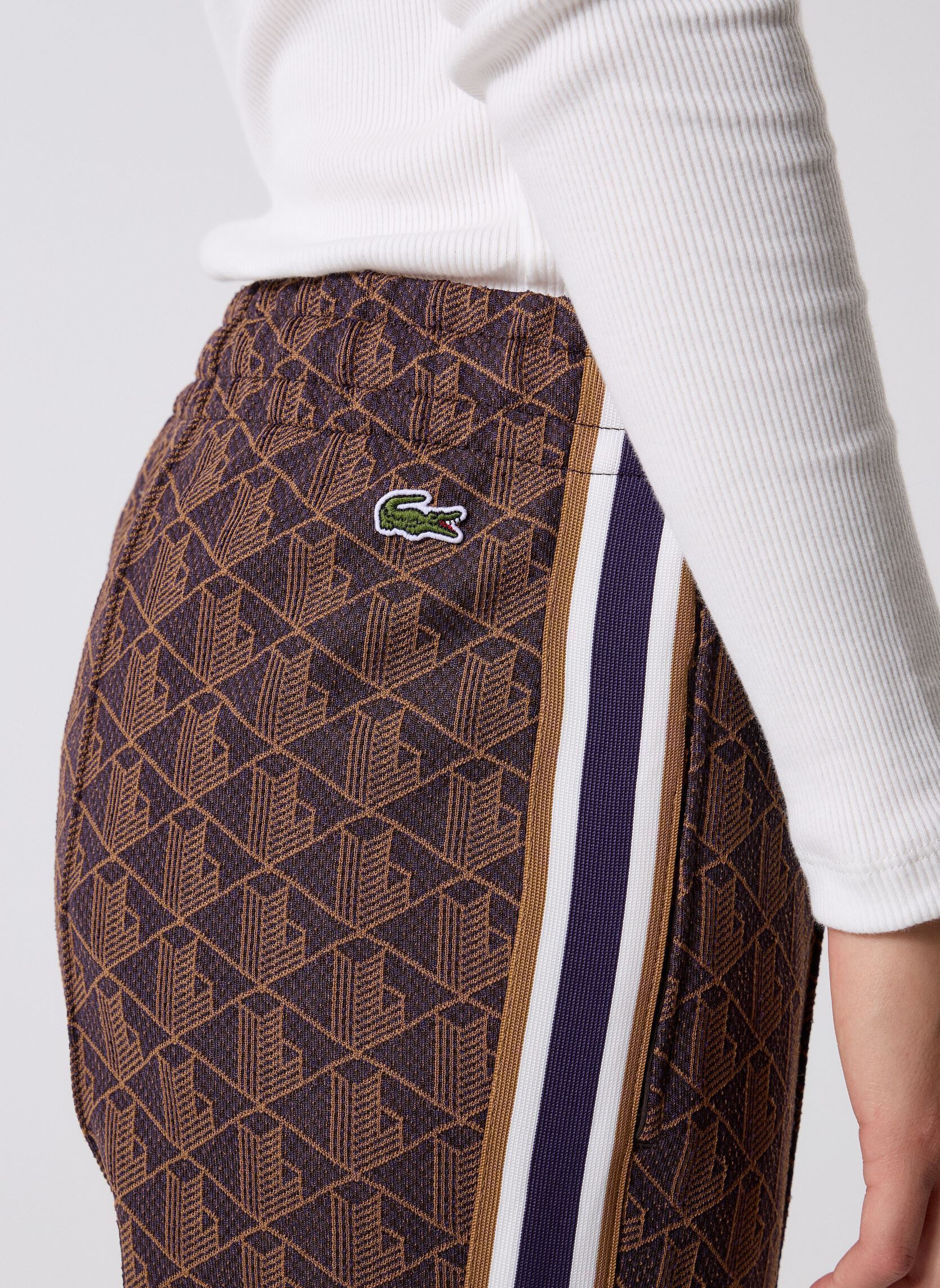 Pantaloni da jogging Pantalon Lacoste XF9313 donna marrone Lacoste Pantaloni da jogging Pantalon Lacoste XF9313 donna marrone VELOURS/DATTE