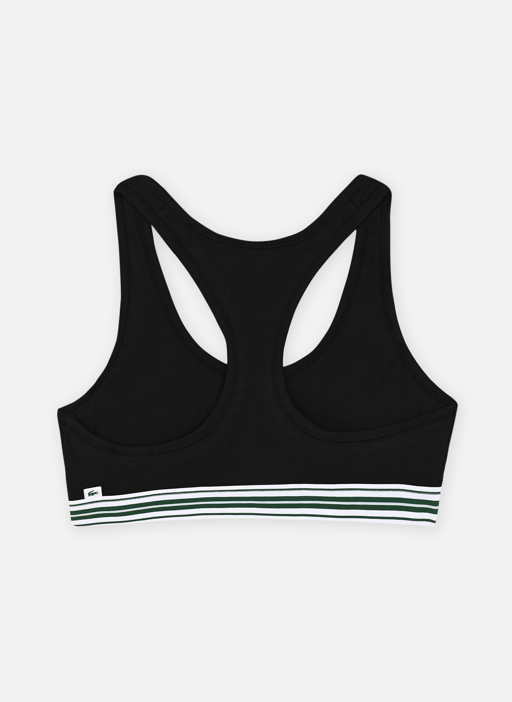 Brassières de Sport Brassière Lacoste IF8179 femme noir Lacoste Brassières de Sport Brassière Lacoste IF8179 femme noir NOIR