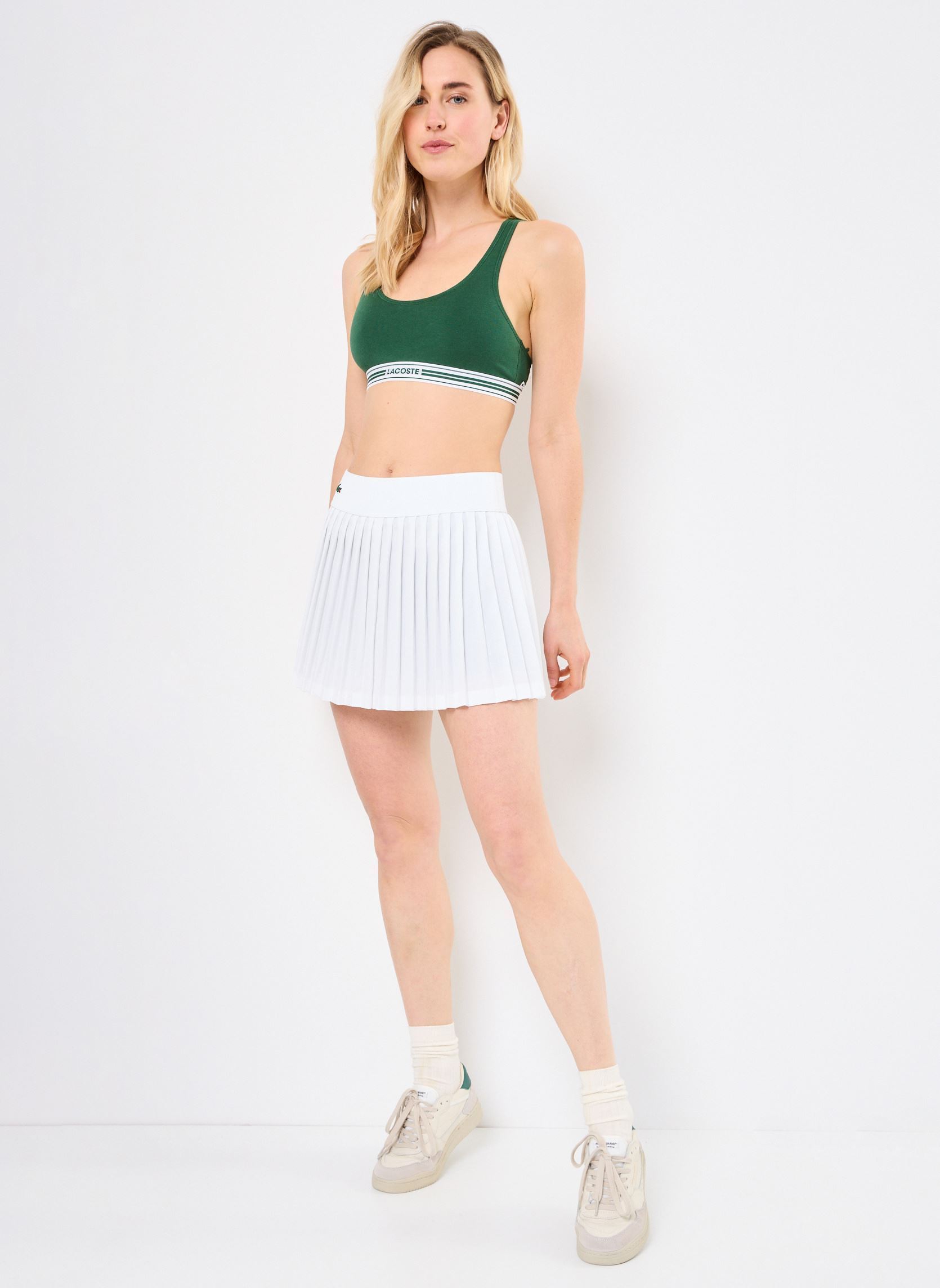 Brassières de Sport Brassière Lacoste IF8179 femme vert Lacoste Brassières de Sport Brassière Lacoste IF8179 femme vert VERT