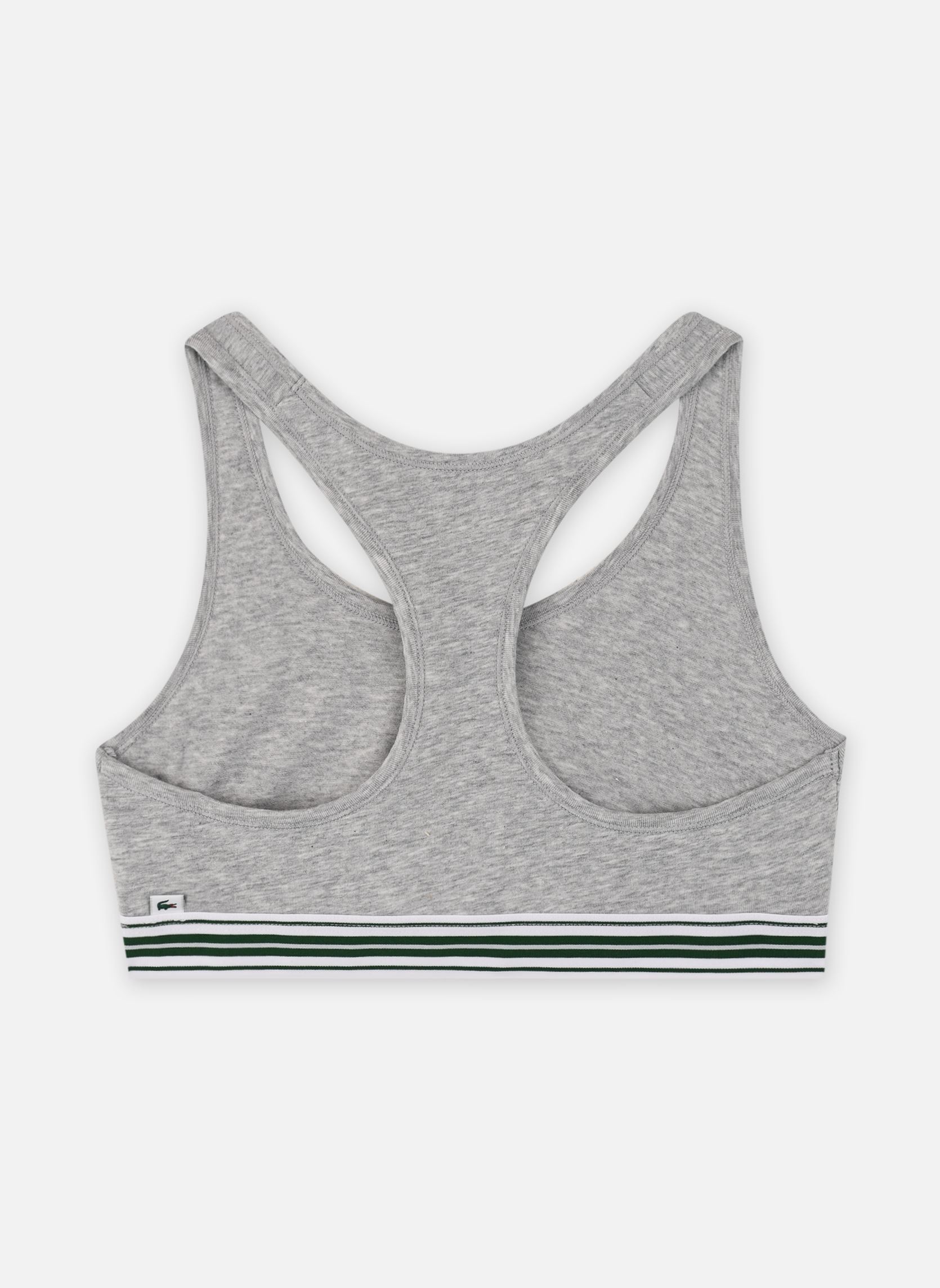 Brassières de Sport Brassière Lacoste IF8179 femme gris Lacoste Brassières de Sport Brassière Lacoste IF8179 femme gris ARGENT CHINE