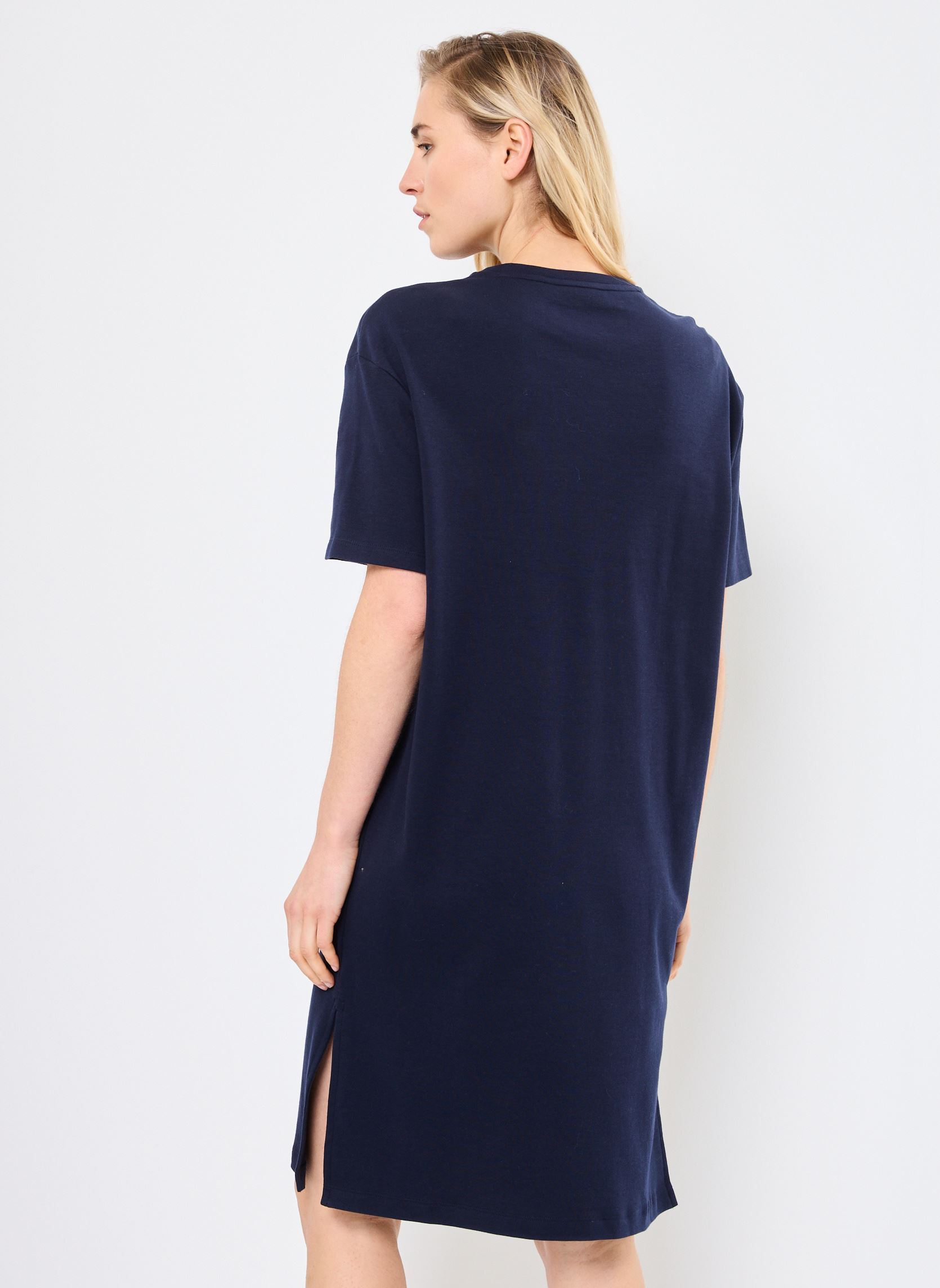 Robes Robe Lacoste EF2883 femme bleu Lacoste Robes Robe Lacoste EF2883 femme bleu MARINE