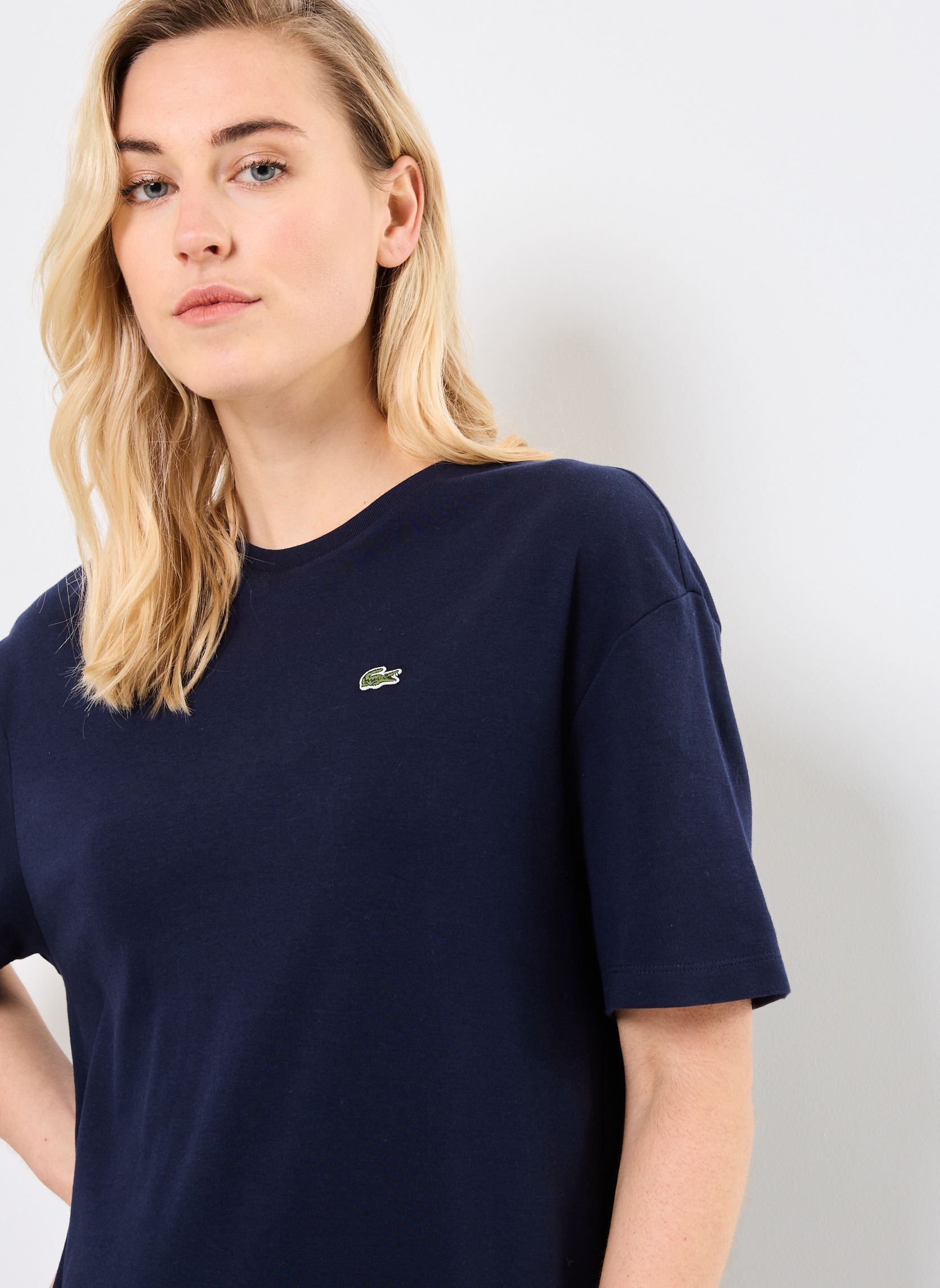 Robes Robe Lacoste EF2883 femme bleu Lacoste Robes Robe Lacoste EF2883 femme bleu MARINE
