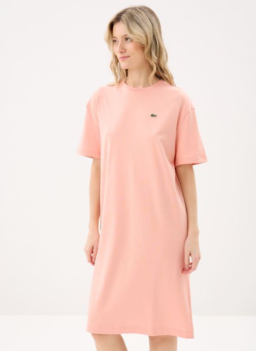 Lacoste Jurken Robe Lacoste EF2883 dames roze