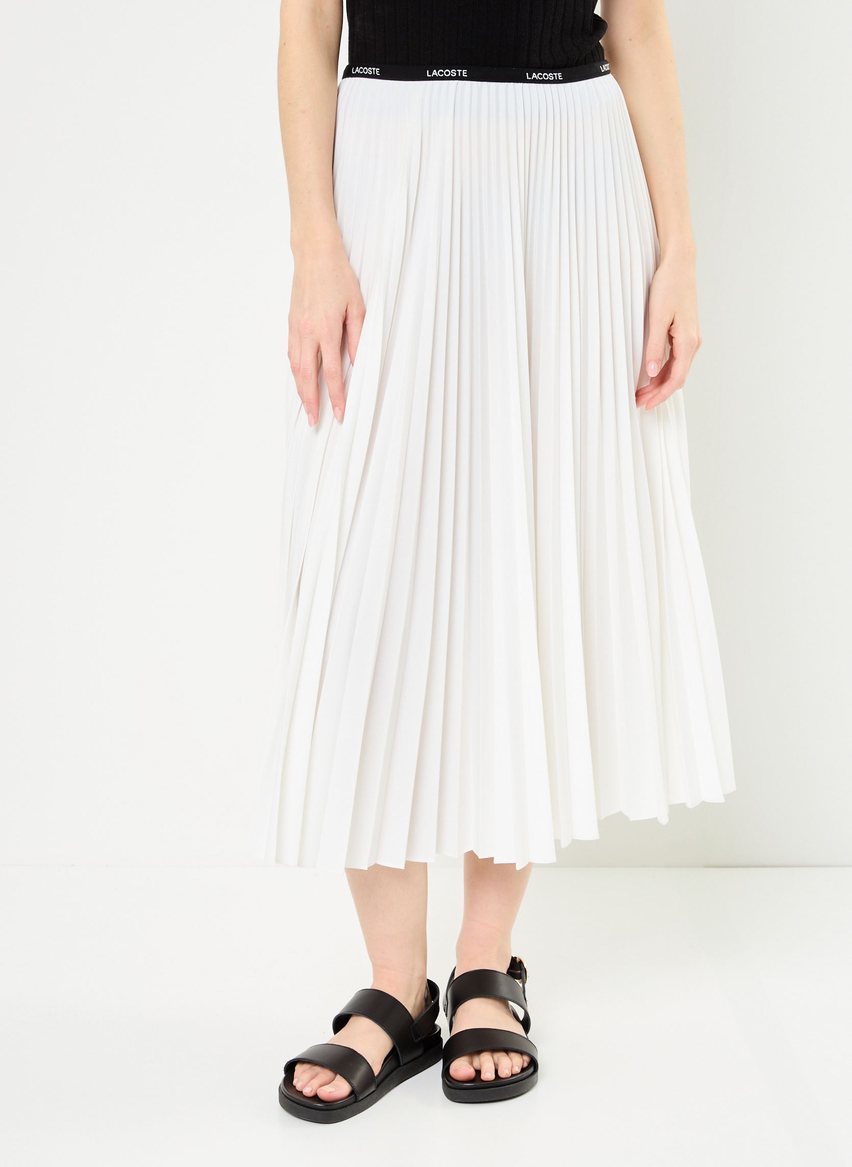Vêtements Lacoste Jupe longue Lacoste JF1402 pour Accessoires