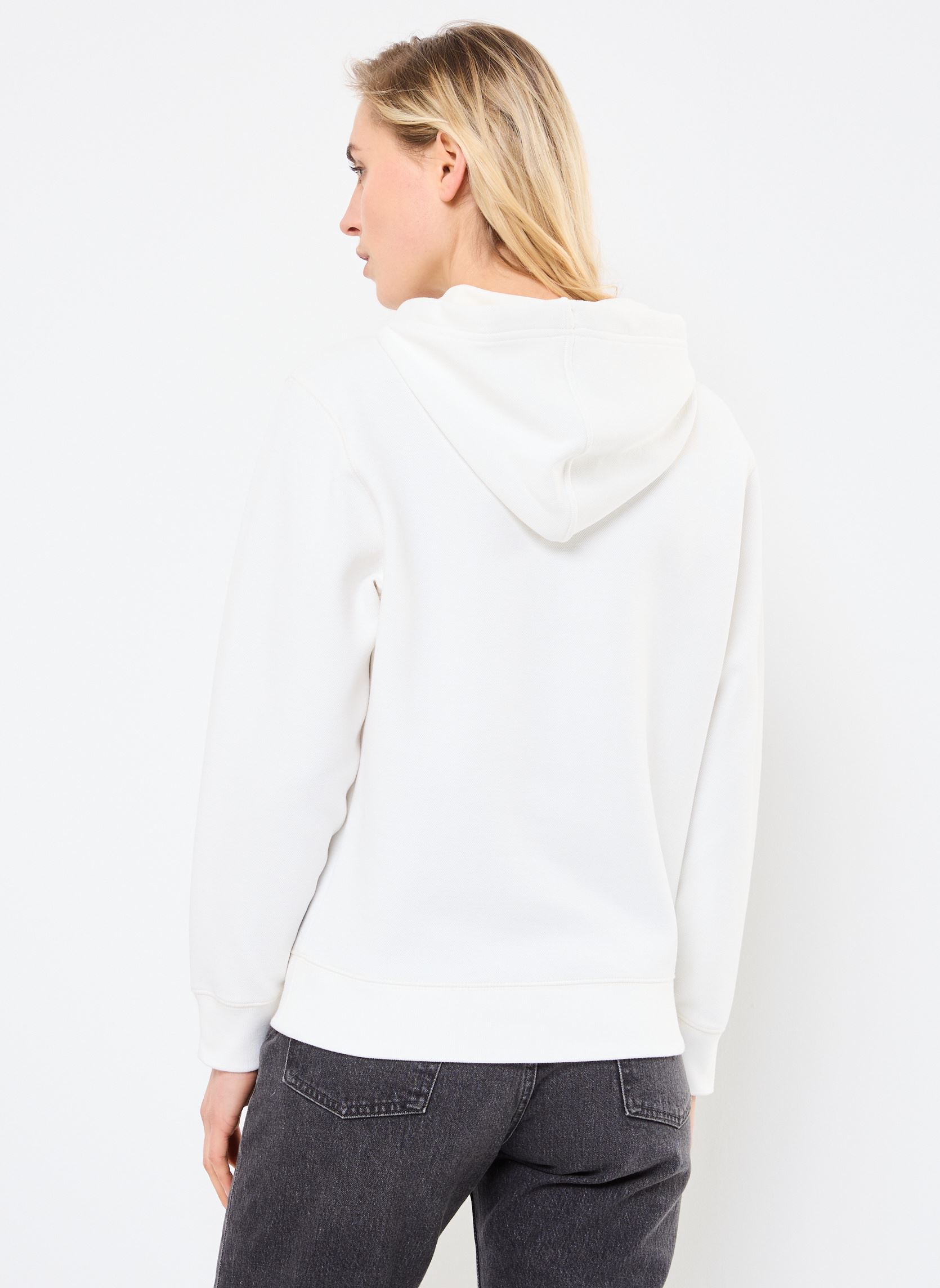 Kapuzenpullover Hoodie Lacoste SF8346 damen weiß Lacoste Kapuzenpullover Hoodie Lacoste SF8346 damen weiß FARINE