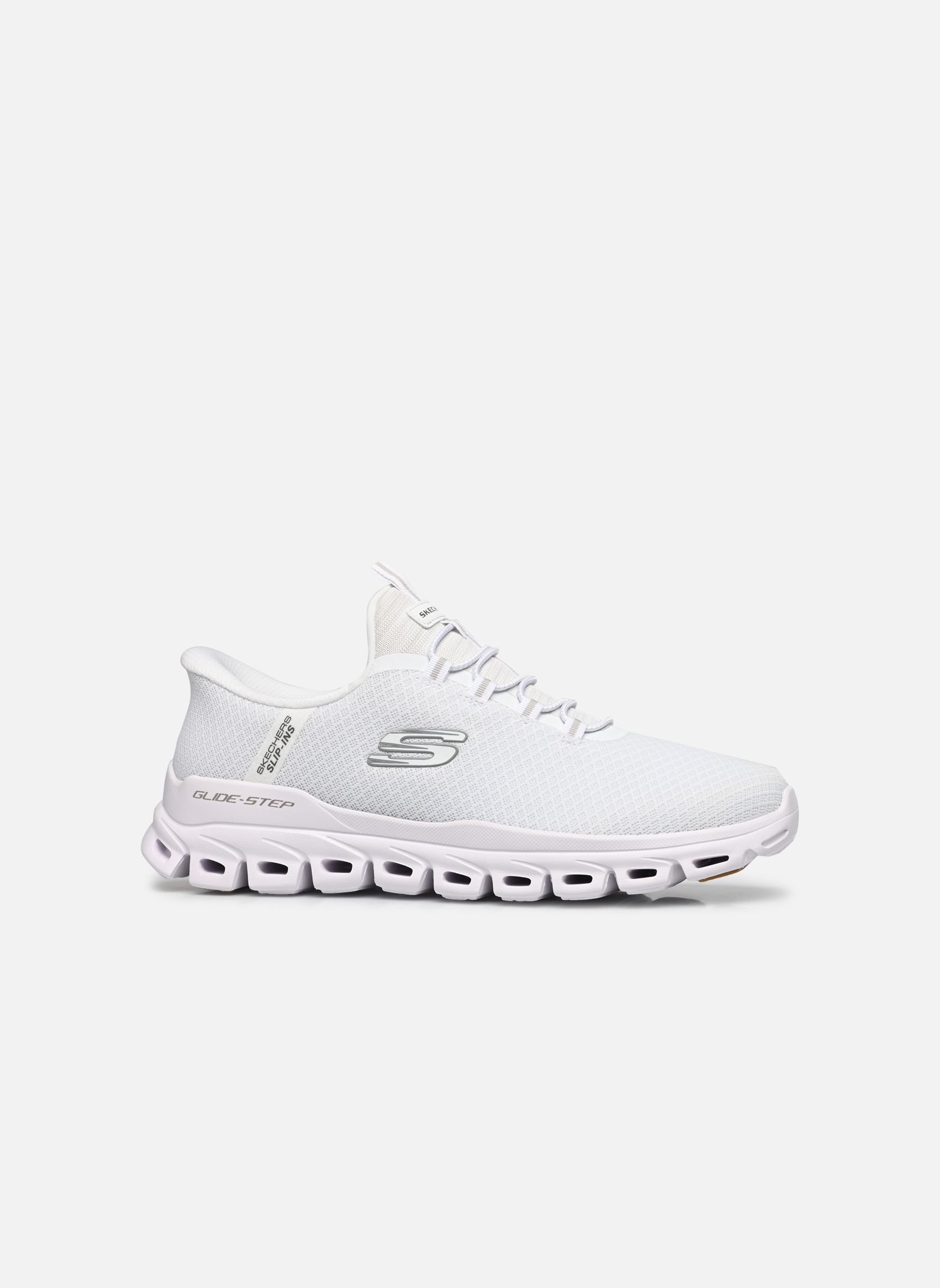 Baskets SLIP-INS Glide - Step homme blanc Skechers Baskets SLIP-INS Glide - Step homme blanc WHT