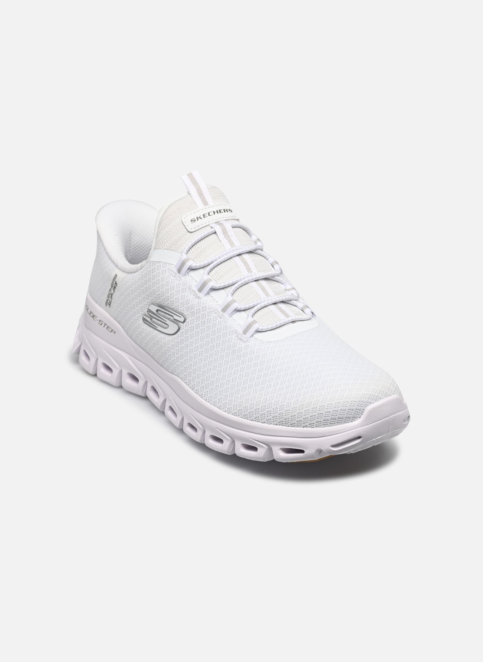 Baskets SLIP-INS Glide - Step homme blanc Skechers Baskets SLIP-INS Glide - Step homme blanc WHT