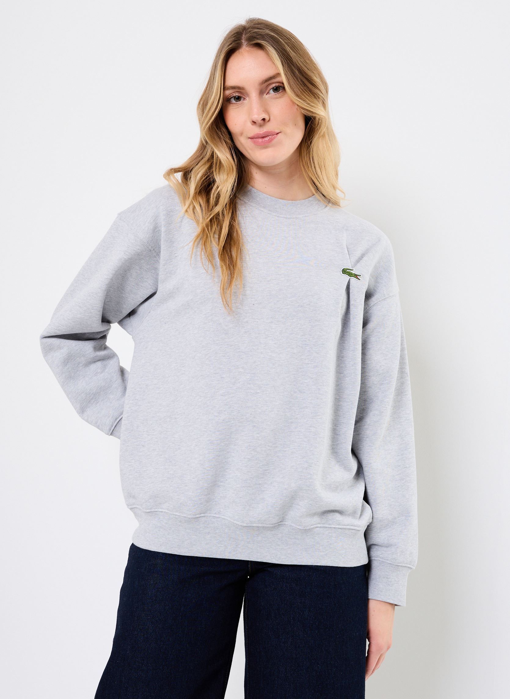 Vêtements Lacoste Sweatshirts col rond SF9601 pour Accessoires