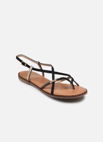 Platte sandalen MONAGUM dames wit