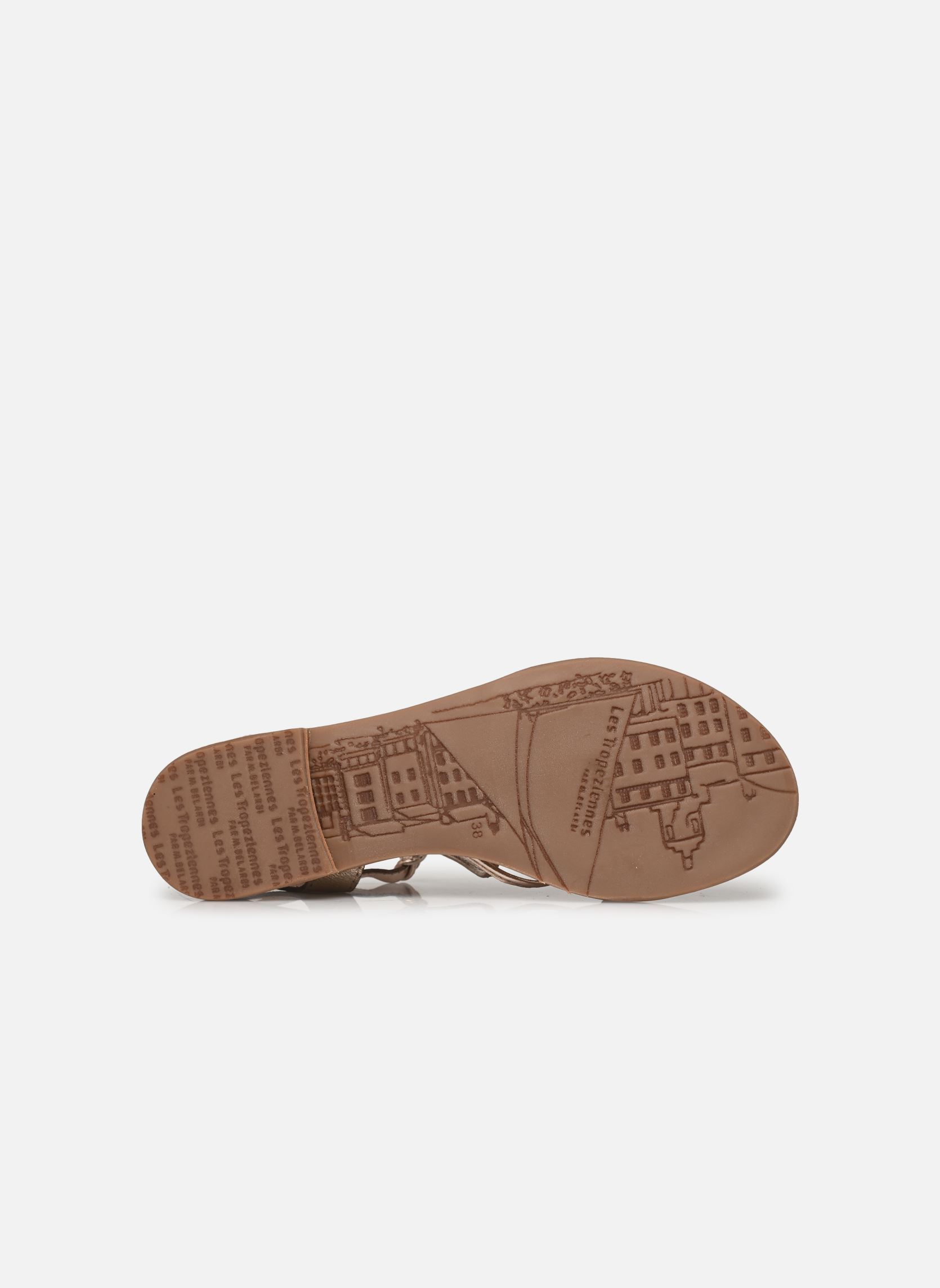Sandalias planas HIROMAK mujer oro y bronce Les Tropéziennes par M Belarbi Sandalias planas HIROMAK mujer oro y bronce OR
