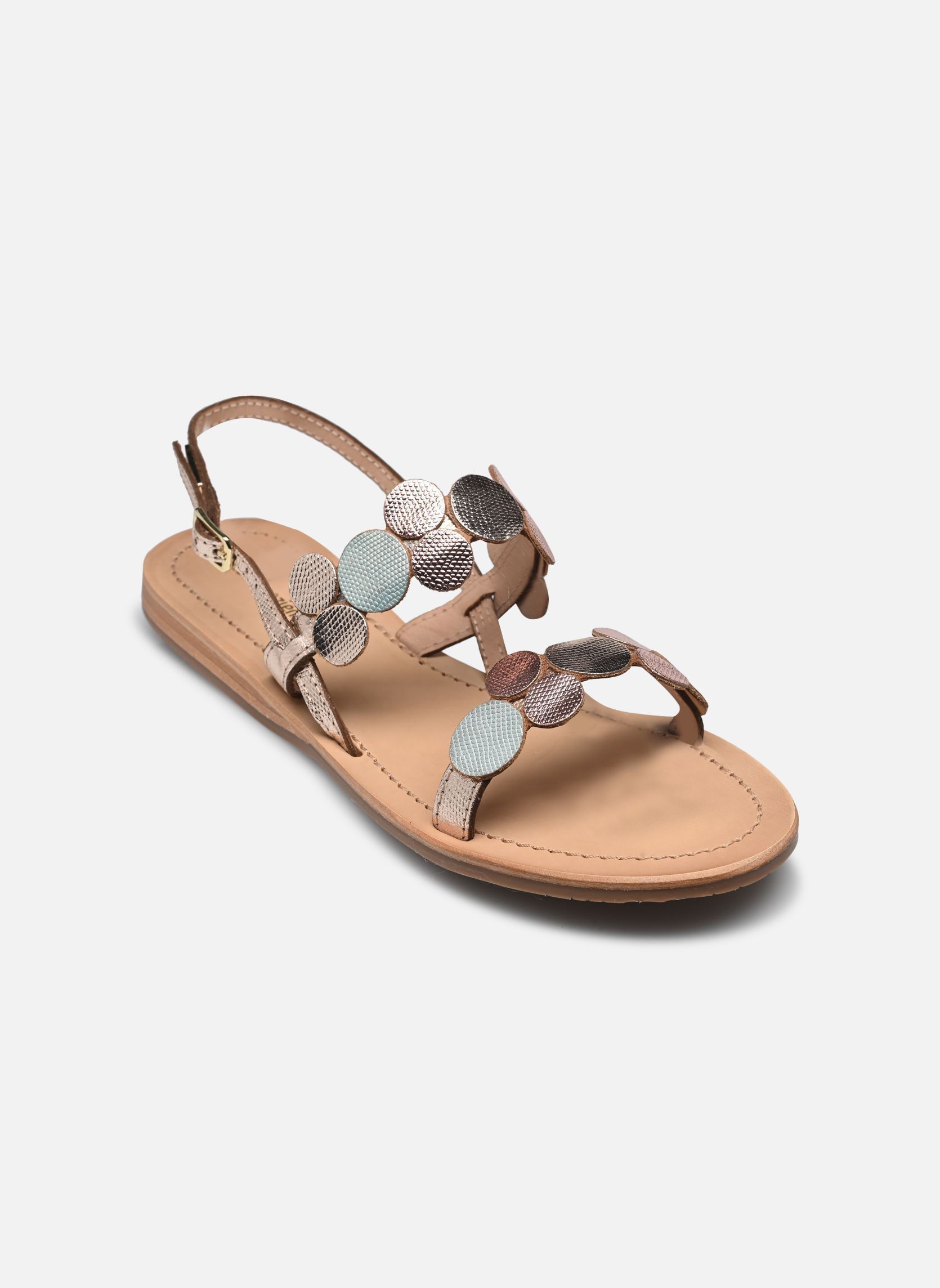 Sandales plates HOLLYDOT femme multicolore Les Tropéziennes par M Belarbi Sandales plates HOLLYDOT femme multicolore MULTI