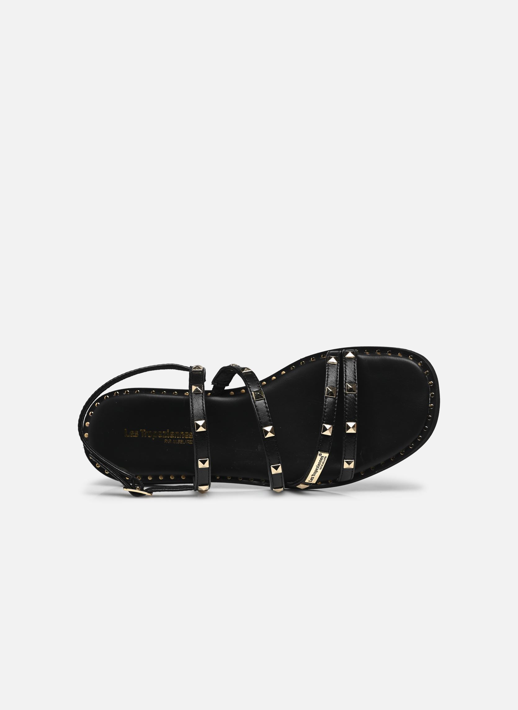 Sandales plates CORABEL femme noir Les Tropéziennes par M Belarbi Sandales plates CORABEL femme noir NOIR