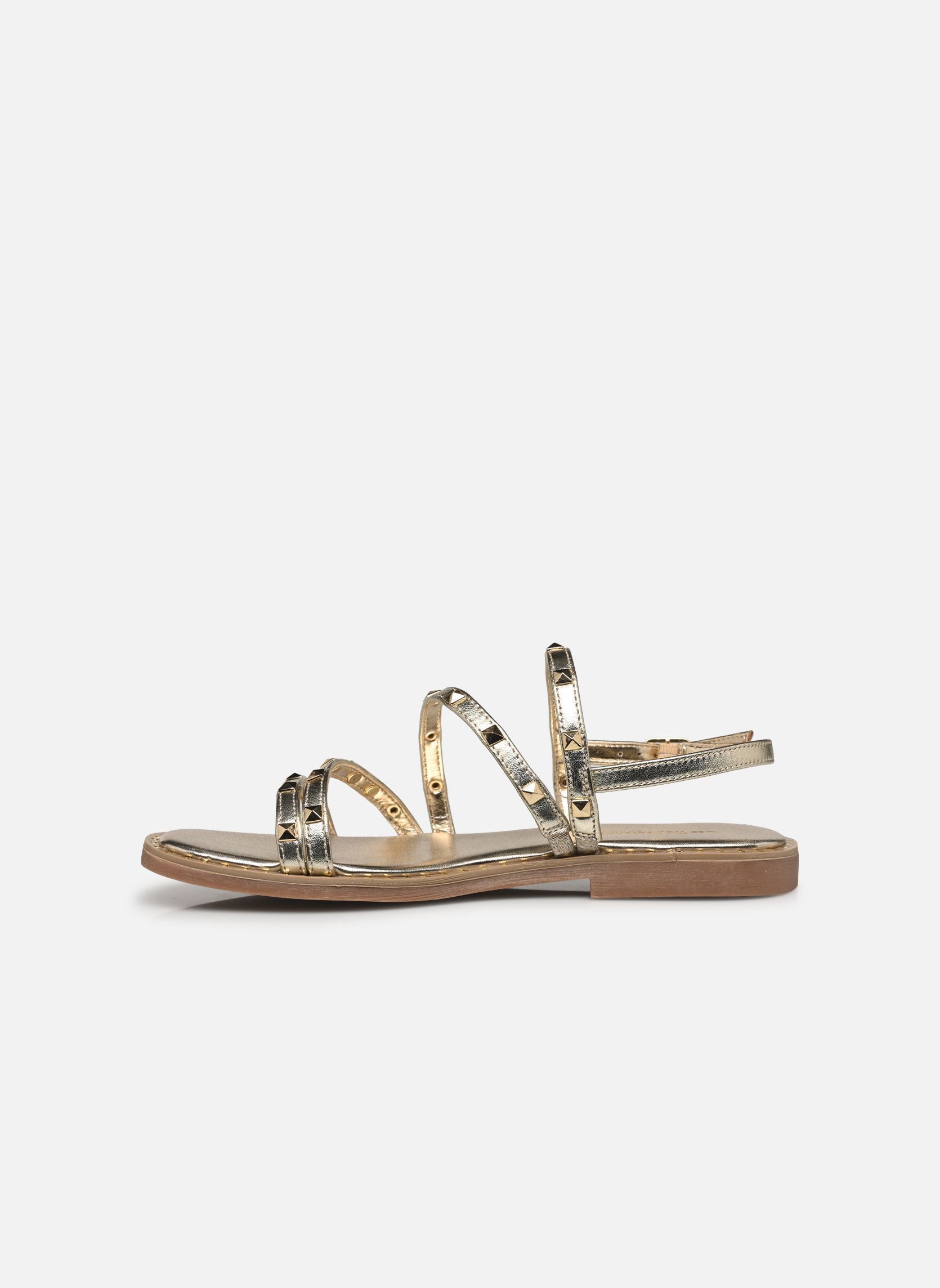 Sandali piatti CORABEL donna oro e bronzo Les Tropéziennes par M Belarbi Sandali piatti CORABEL donna oro e bronzo Or