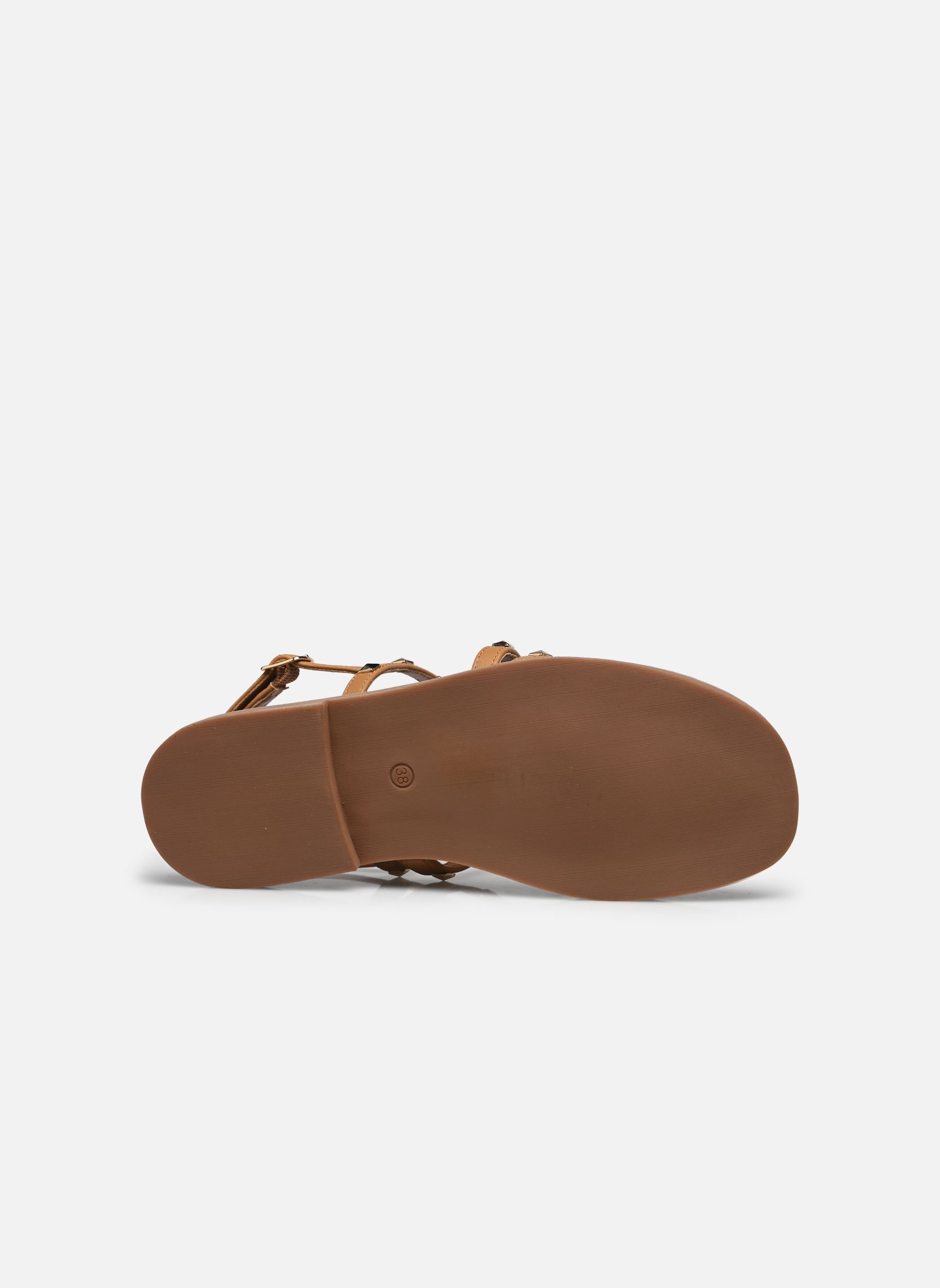 Sandales plates CORABEL femme marron Les Tropéziennes par M Belarbi Sandales plates CORABEL femme marron Tan