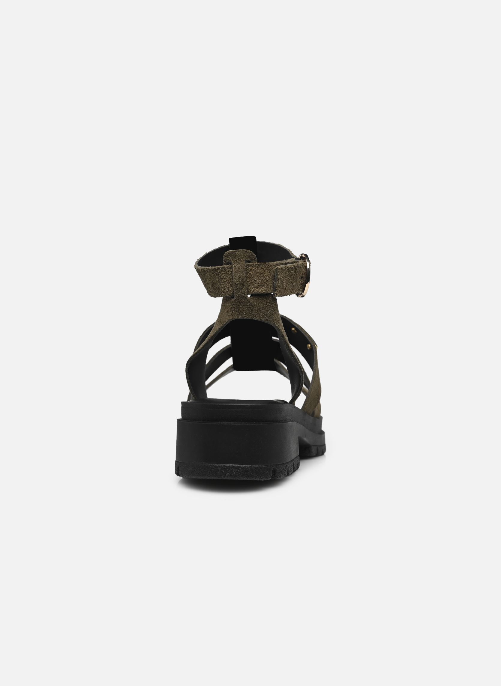 Sandales compensées et plateformes TOBOSUED femme vert Les Tropéziennes par M Belarbi Sandales compensées et plateformes TOBOSUED femme vert KAKI