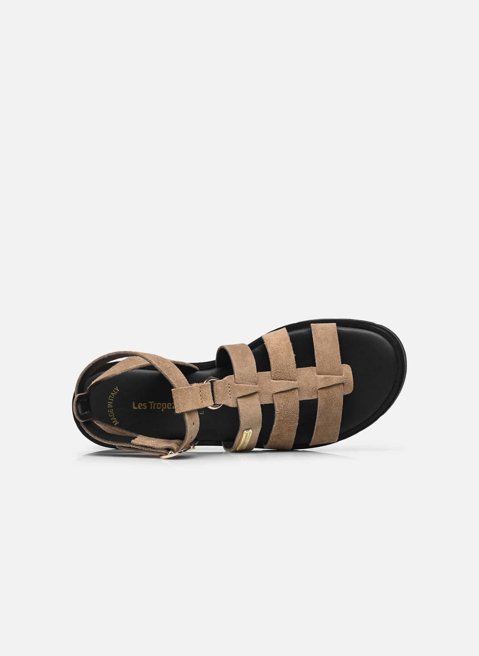 Keil- und Plateausandalen TOBOSUED damen beige Les Tropéziennes par M Belarbi Keil- und Plateausandalen TOBOSUED damen beige TAUPE