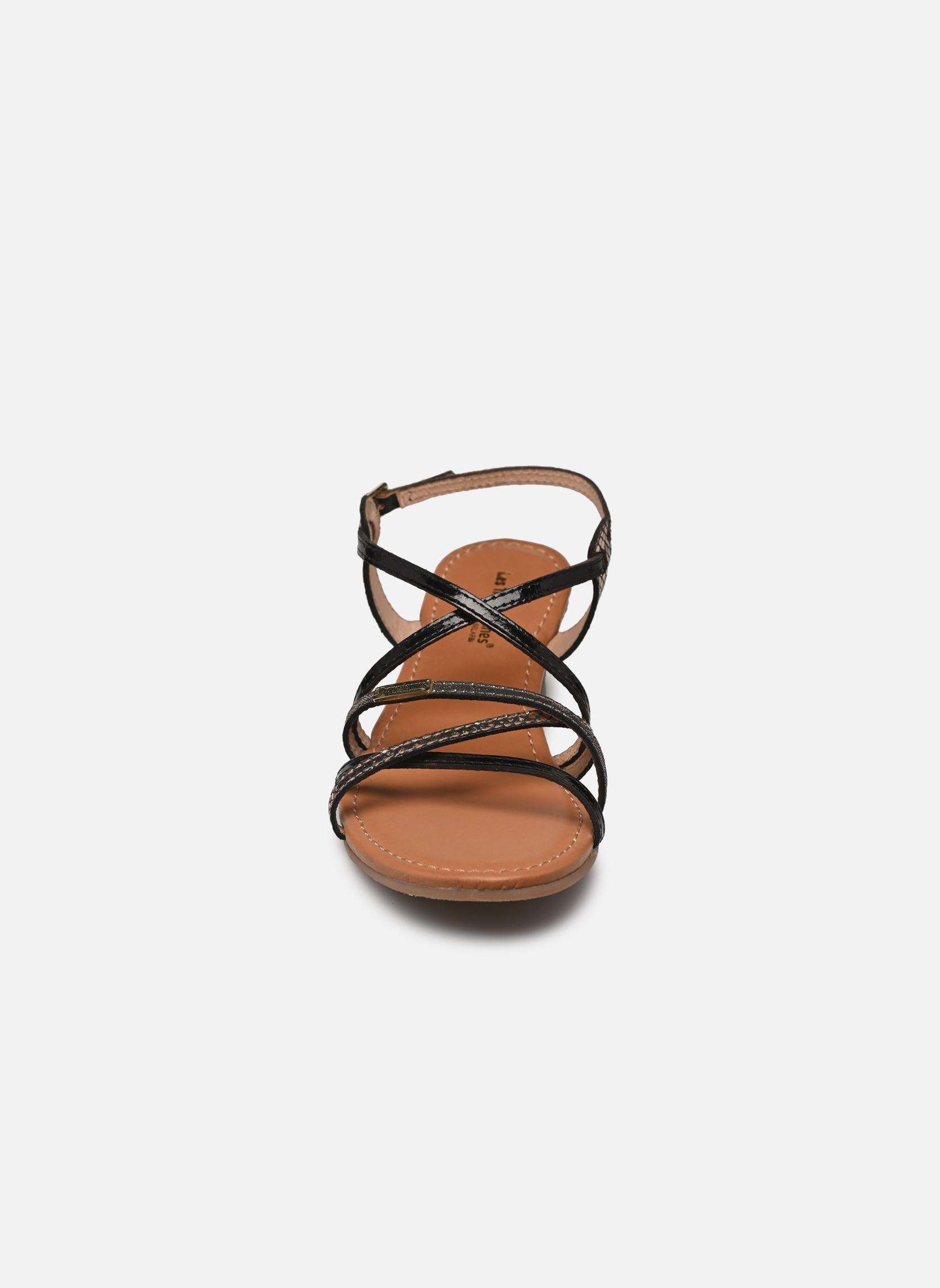 Sandales compensées et plateformes HARO femme noir Les Tropéziennes par M Belarbi Sandales compensées et plateformes HARO femme noir NOIR-MULTI