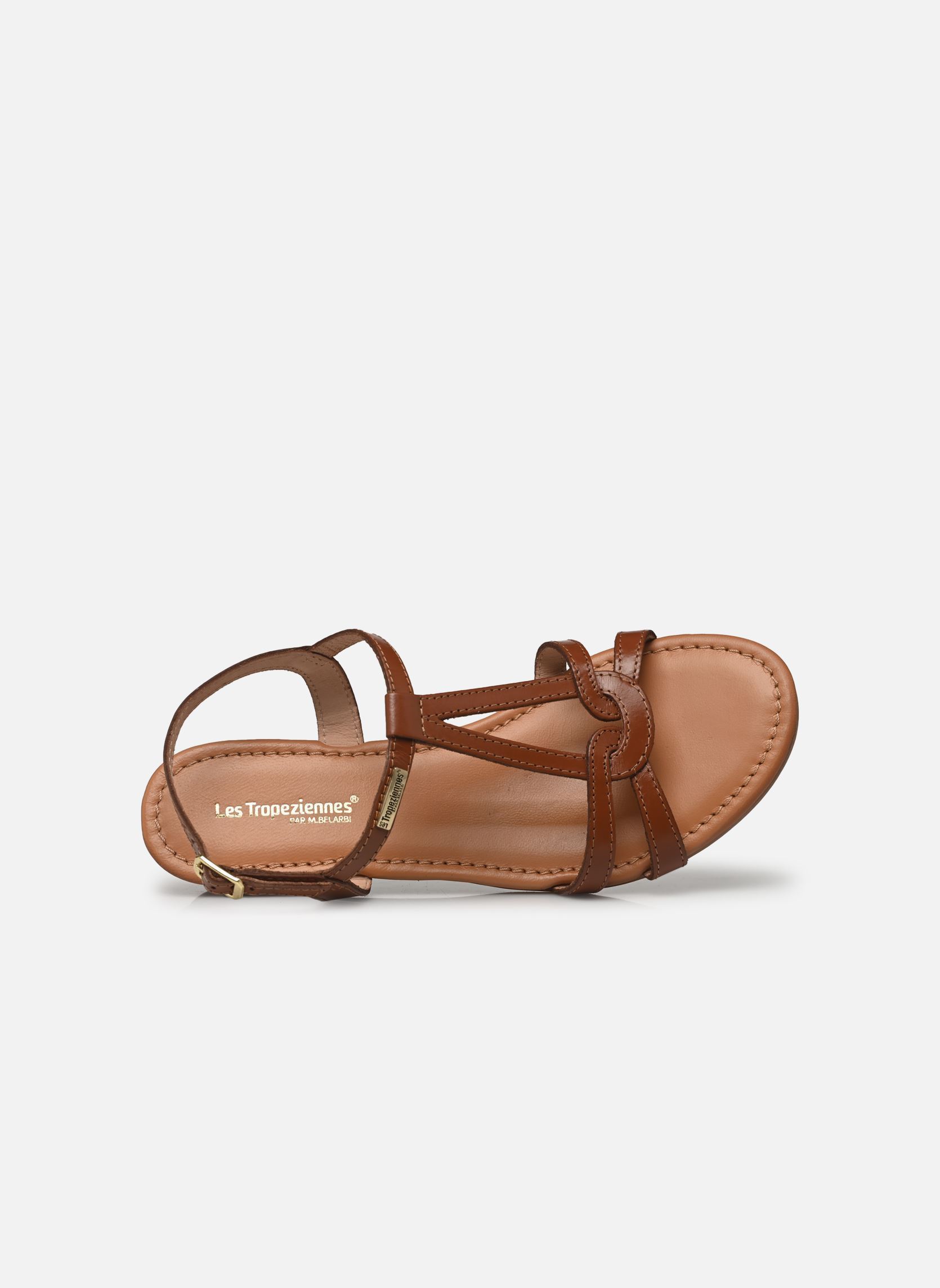 Sandales compensées et plateformes HACTRESS femme marron Les Tropéziennes par M Belarbi Sandales compensées et plateformes HACTRESS femme marron TAN