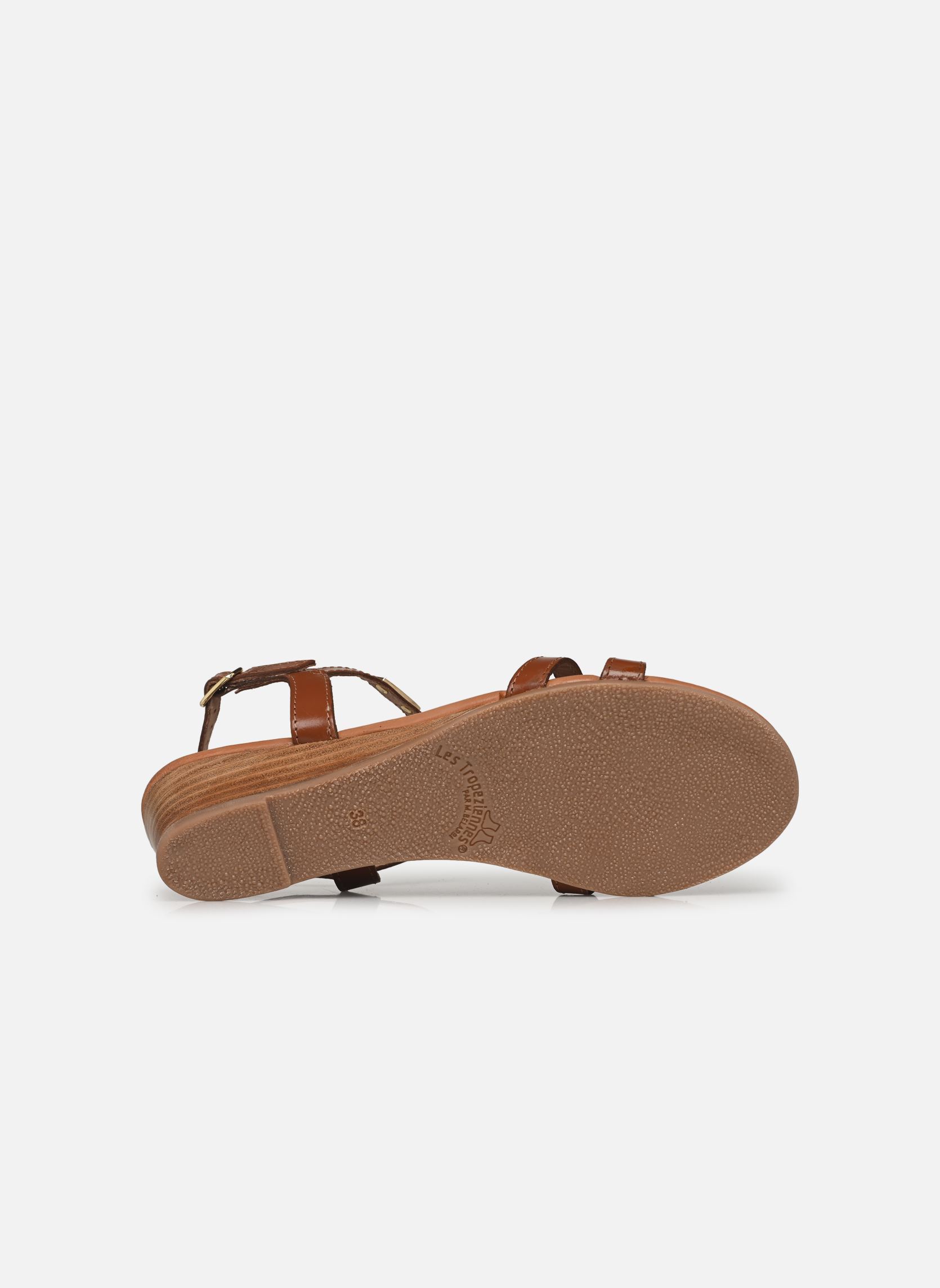 Sandales compensées et plateformes HACTRESS femme marron Les Tropéziennes par M Belarbi Sandales compensées et plateformes HACTRESS femme marron TAN