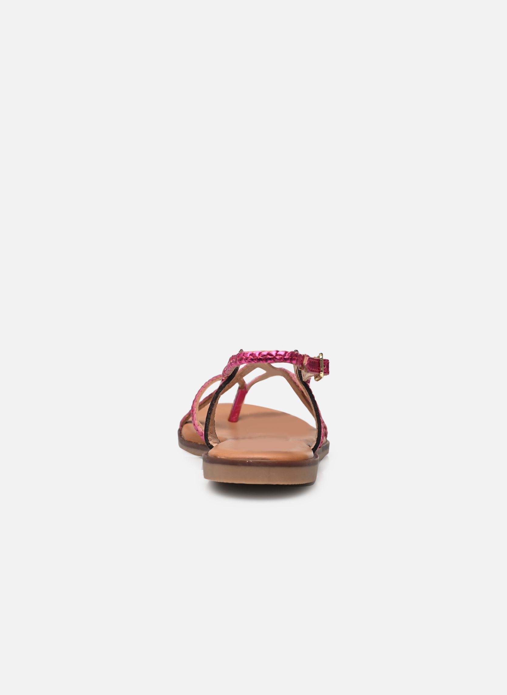 Platte sandalen HALFONZO dames roze Les Tropéziennes par M Belarbi Platte sandalen HALFONZO dames roze Fuchsia Metal