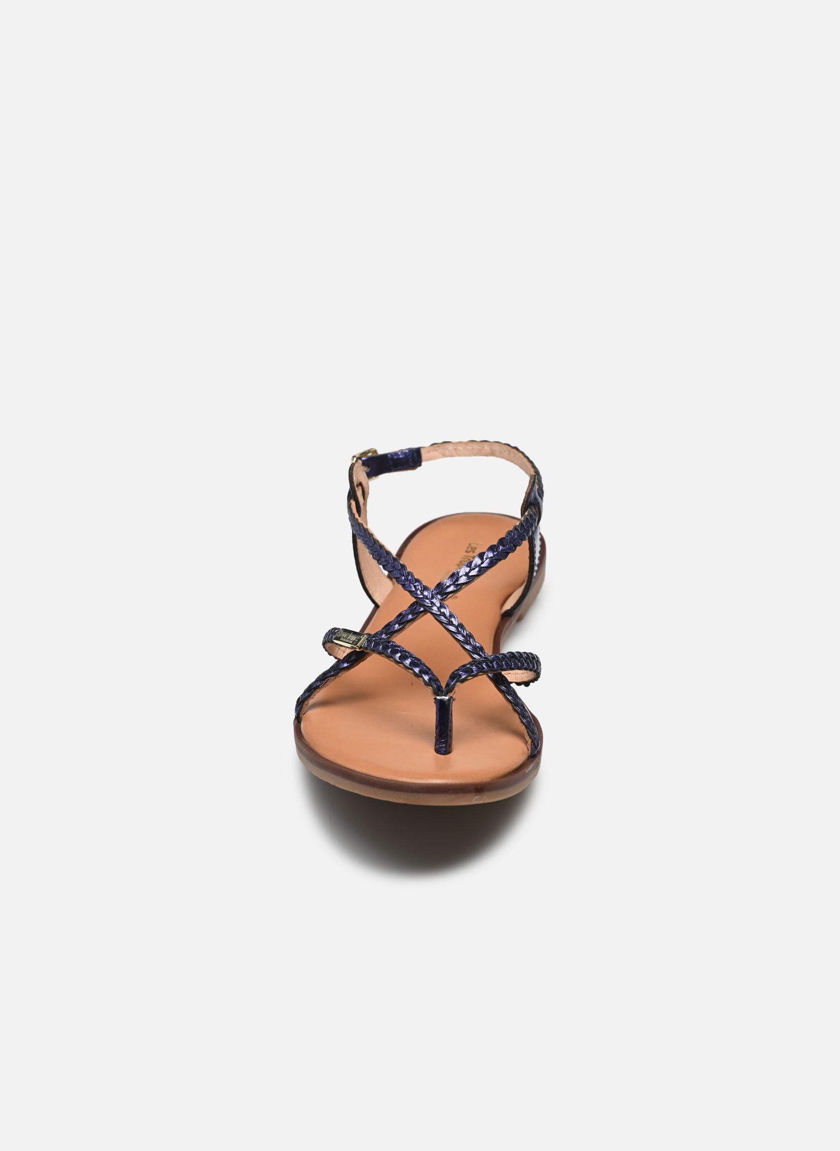Sandali piatti HALFONZO donna blu Les Tropéziennes par M Belarbi Sandali piatti HALFONZO donna blu MARINE METAL