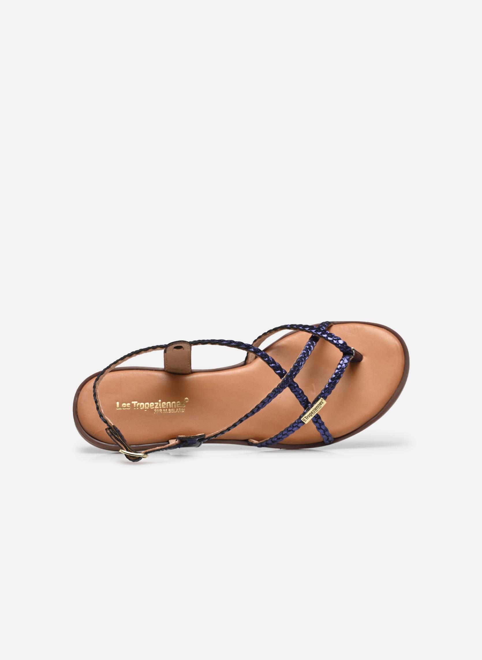 Sandali piatti HALFONZO donna blu Les Tropéziennes par M Belarbi Sandali piatti HALFONZO donna blu MARINE METAL