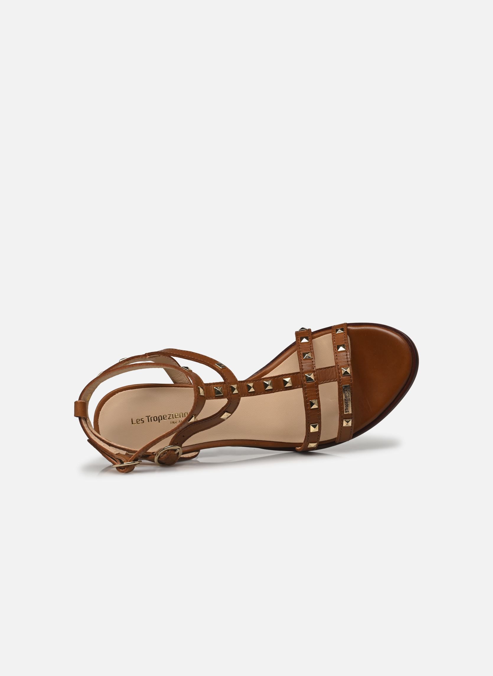 Sandales LINALIE femme marron Les Tropéziennes par M Belarbi Sandales LINALIE femme marron Tan