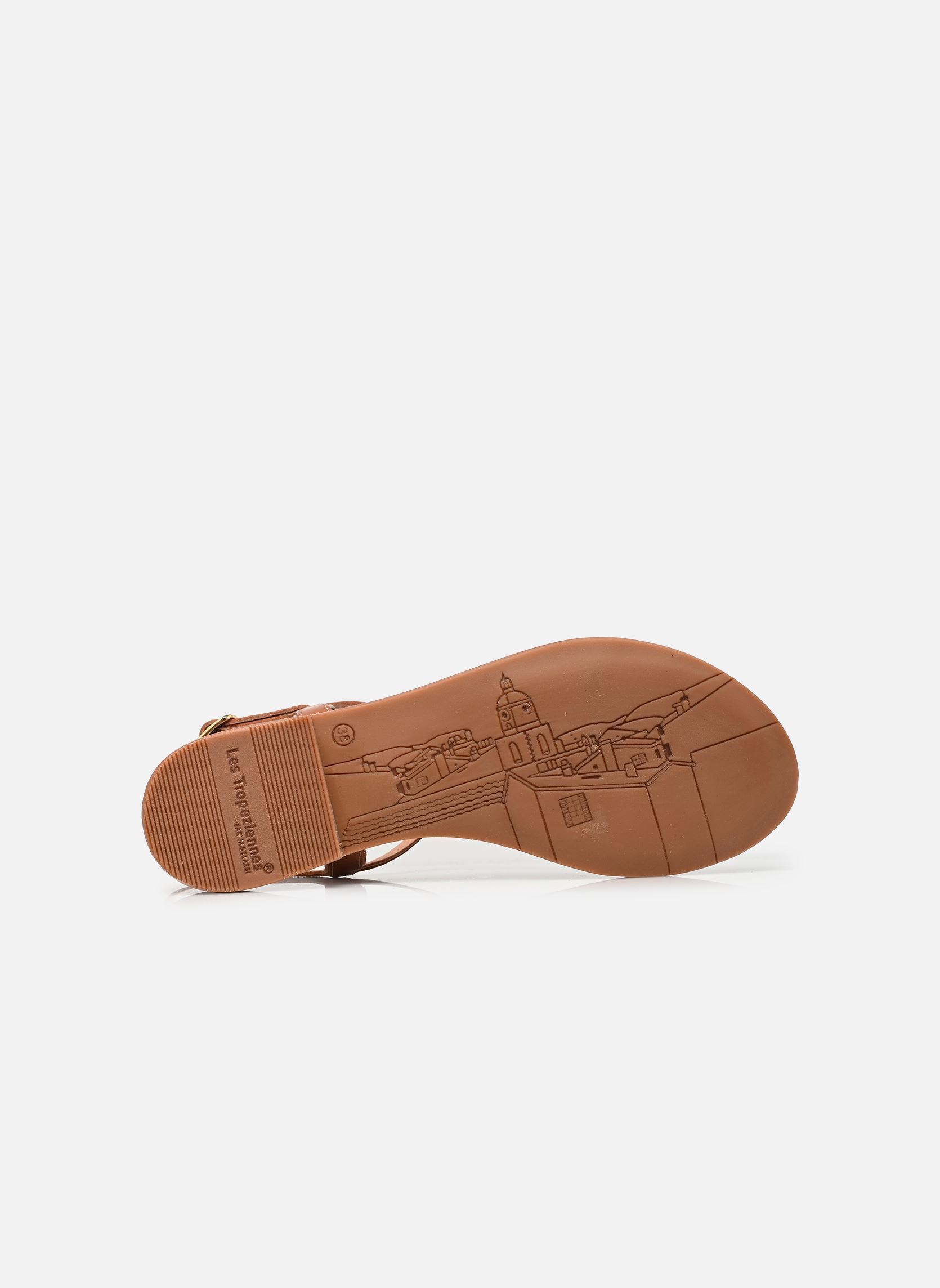 Sandales HAMATRIO femme marron Les Tropéziennes par M Belarbi Sandales HAMATRIO femme marron CAPPUCCINO