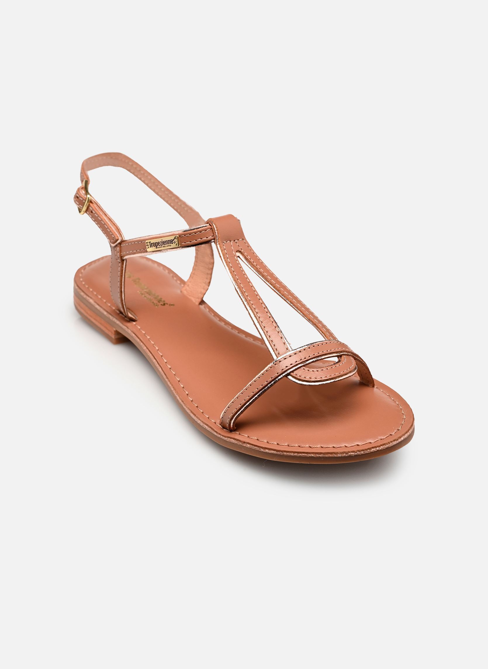 Sandales HAMATRIO femme marron Les Tropéziennes par M Belarbi Sandales HAMATRIO femme marron CAPPUCCINO