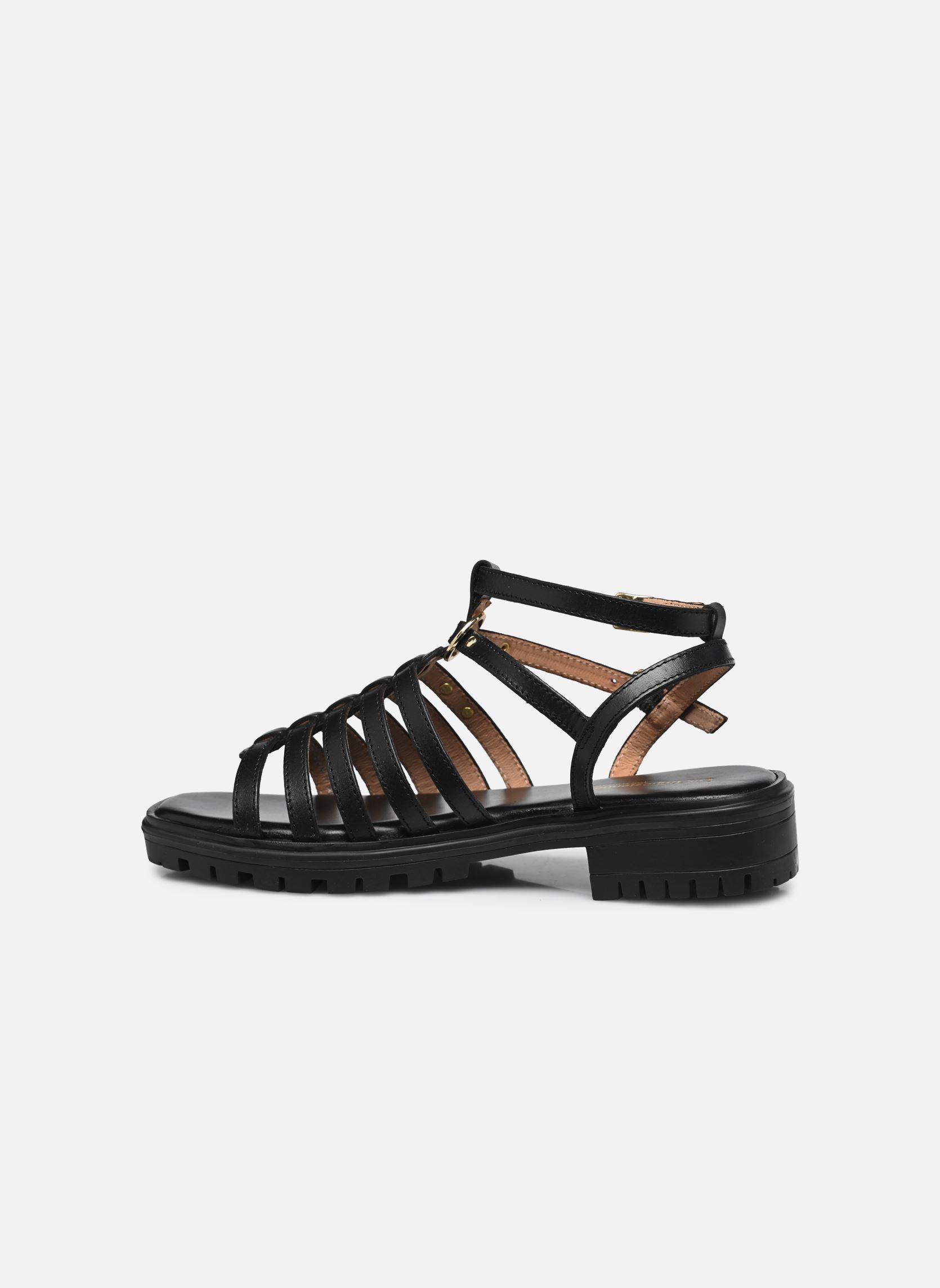 Sandales HURANUS femme noir Les Tropéziennes par M Belarbi Sandales HURANUS femme noir NOIR