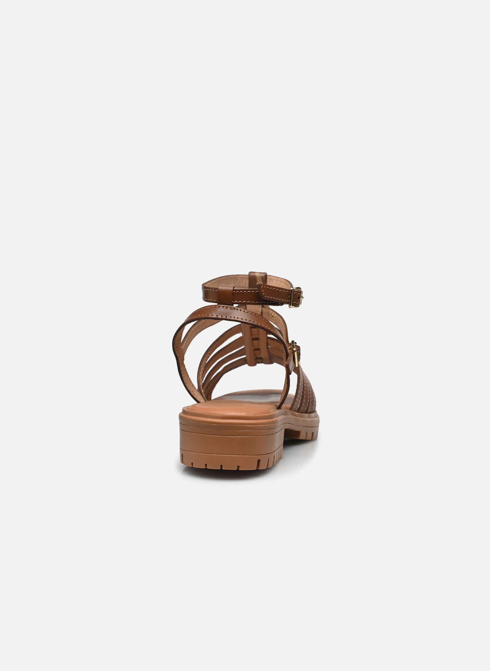 Sandales HURANUS femme marron Les Tropéziennes par M Belarbi Sandales HURANUS femme marron TAN