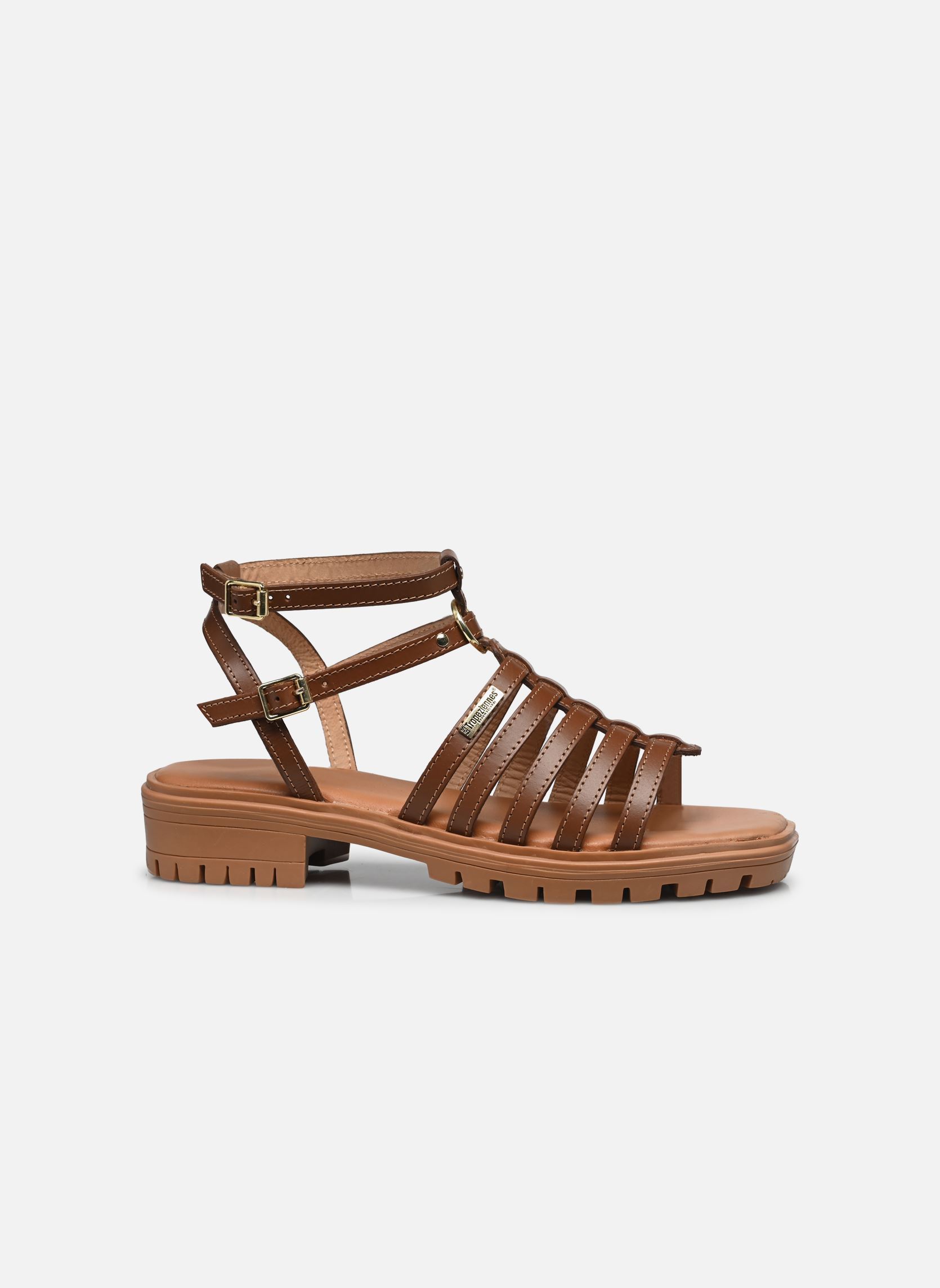 Sandales HURANUS femme marron Les Tropéziennes par M Belarbi Sandales HURANUS femme marron TAN
