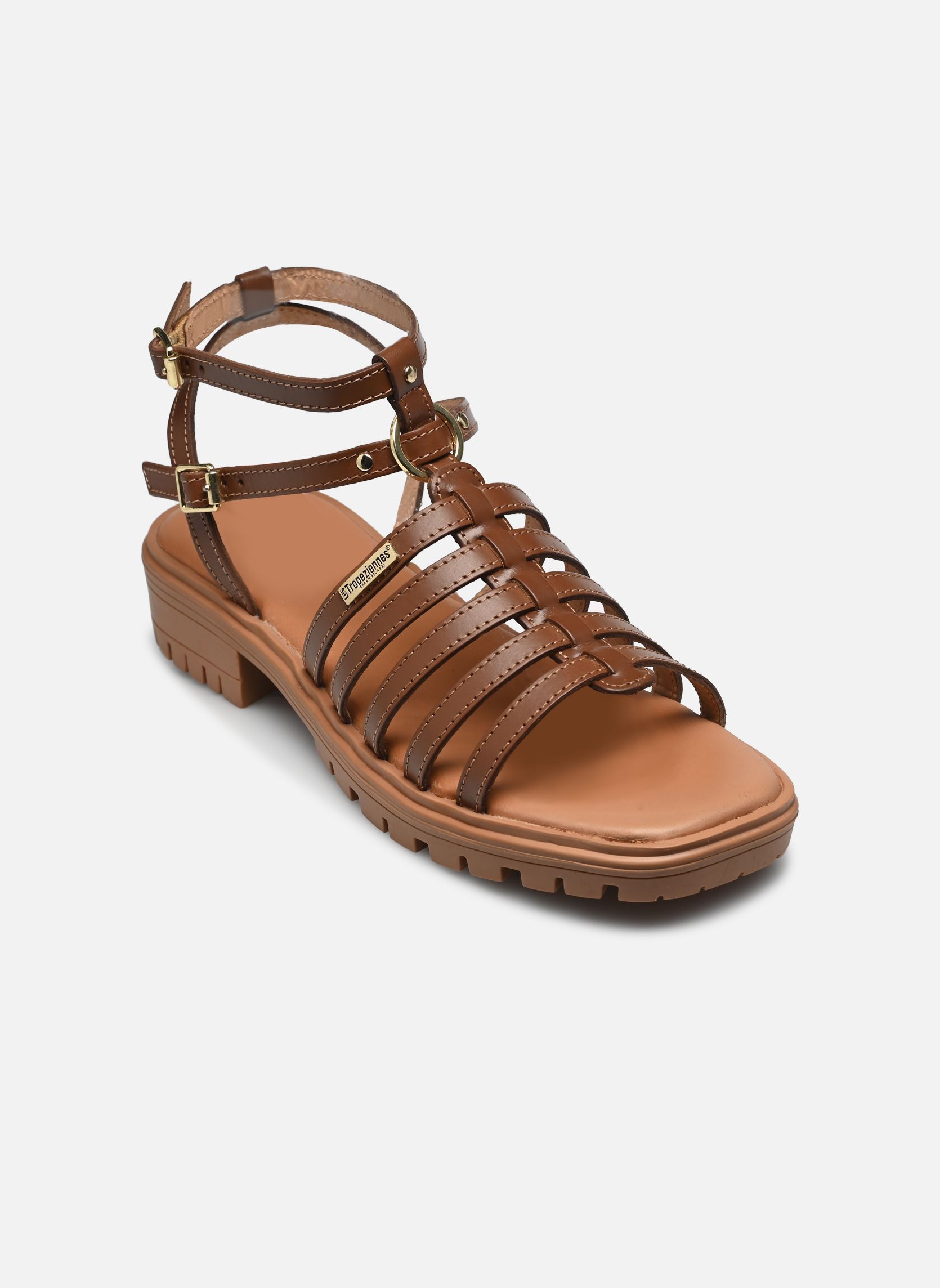 Sandales HURANUS femme marron Les Tropéziennes par M Belarbi Sandales HURANUS femme marron TAN