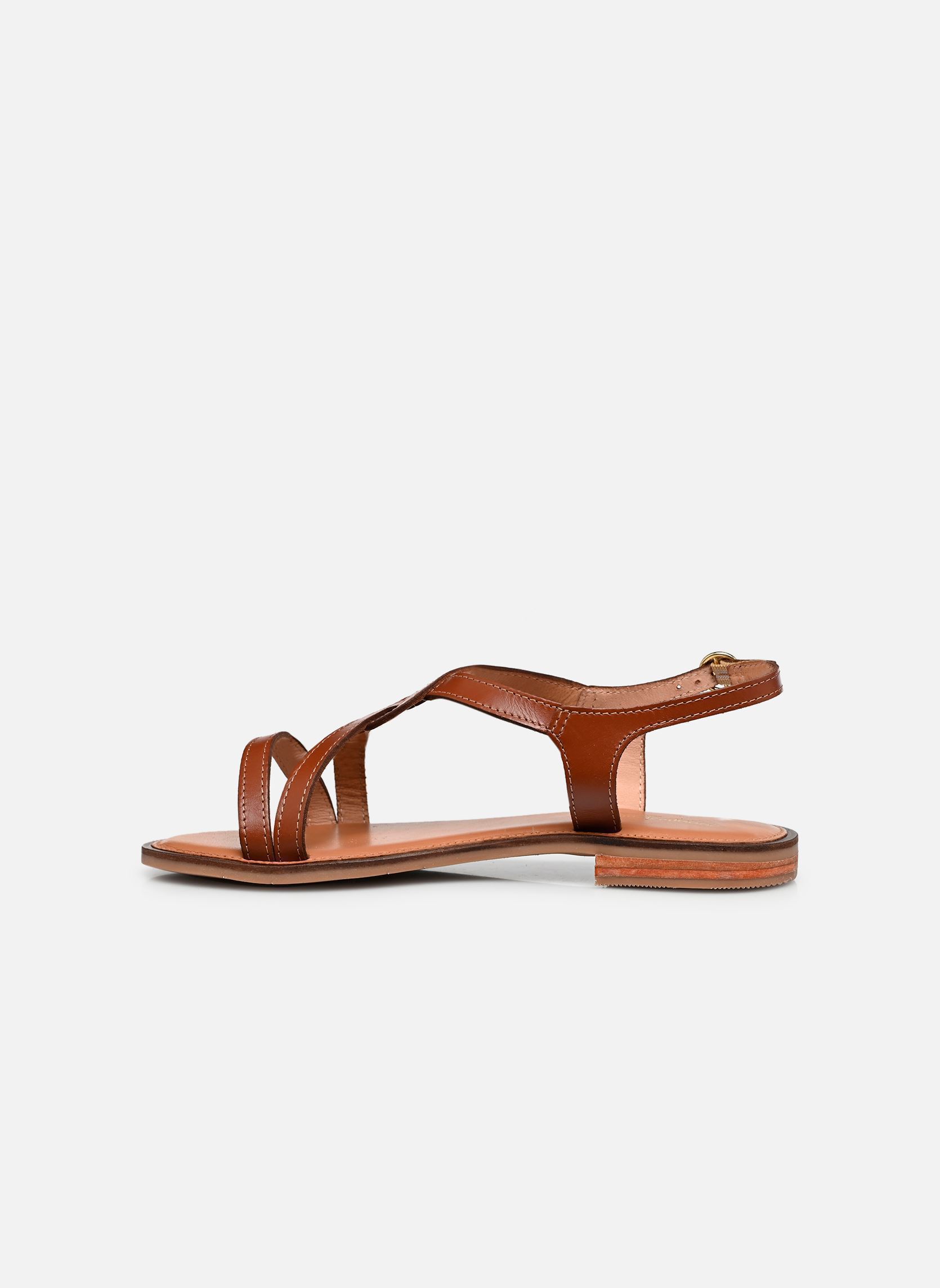 Flache Sandalen HASTRAL damen braun Les Tropéziennes par M Belarbi Flache Sandalen HASTRAL damen braun TAN
