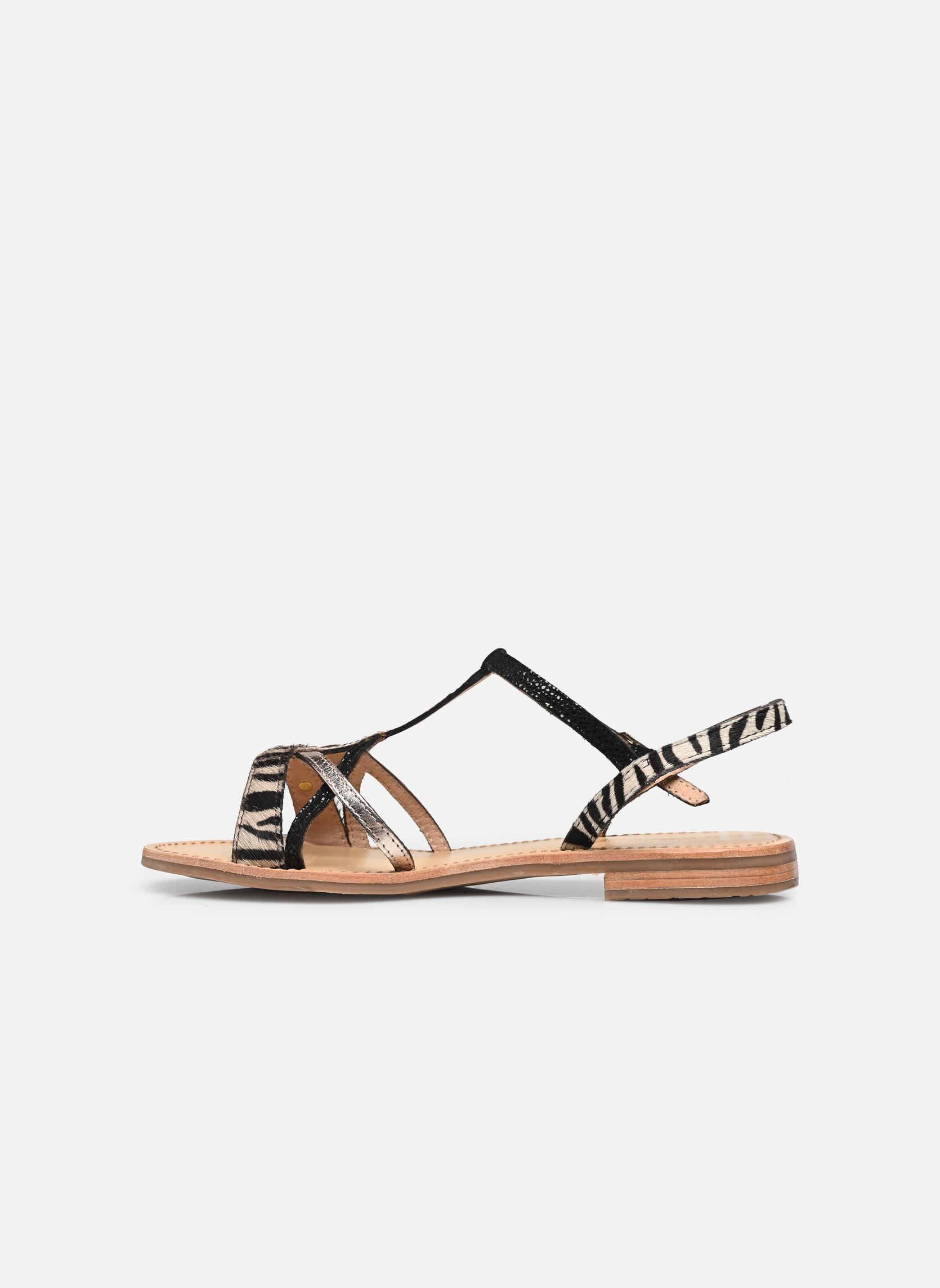 Sandalias planas HIROGUMPO mujer multicolor Les Tropéziennes par M Belarbi Sandalias planas HIROGUMPO mujer multicolor ZEBRE MULTI