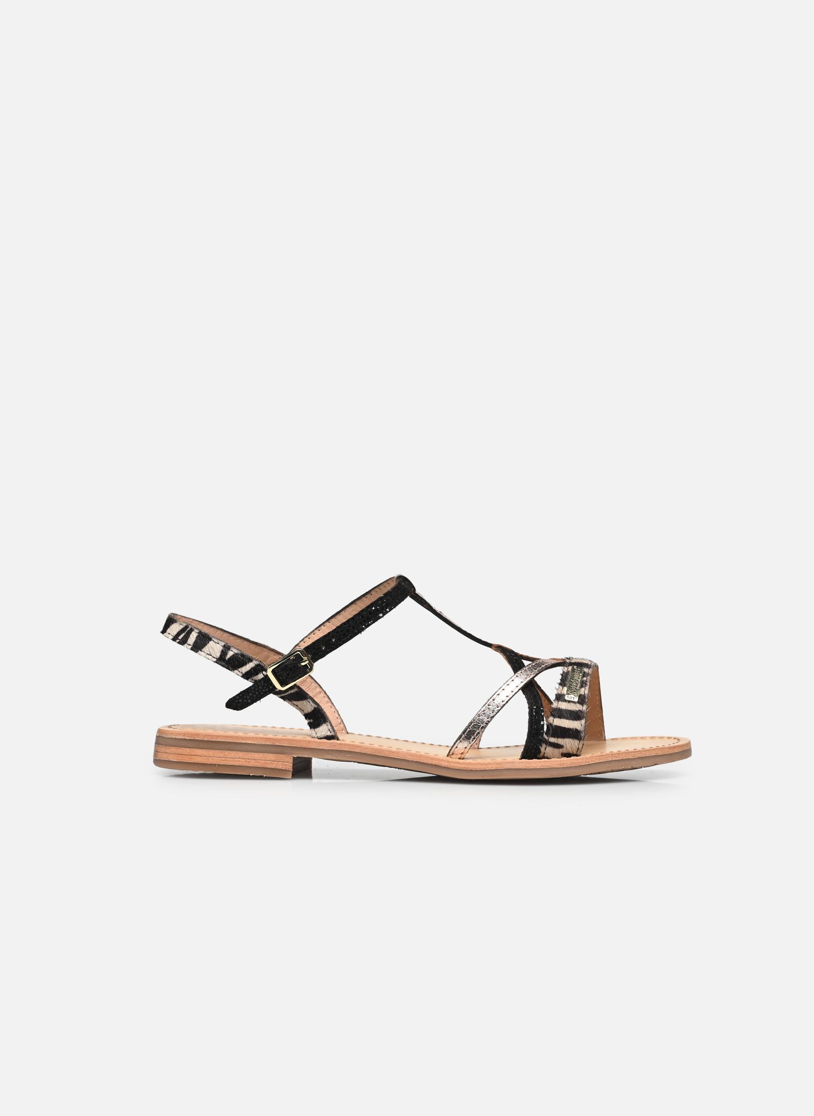 Sandalias planas HIROGUMPO mujer multicolor Les Tropéziennes par M Belarbi Sandalias planas HIROGUMPO mujer multicolor ZEBRE MULTI