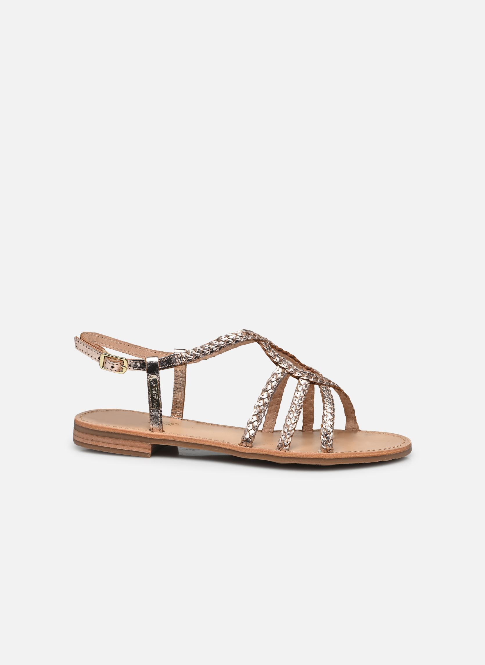 Platte sandalen HEMILTRES dames goud en brons Les Tropéziennes par M Belarbi Platte sandalen HEMILTRES dames goud en brons Or