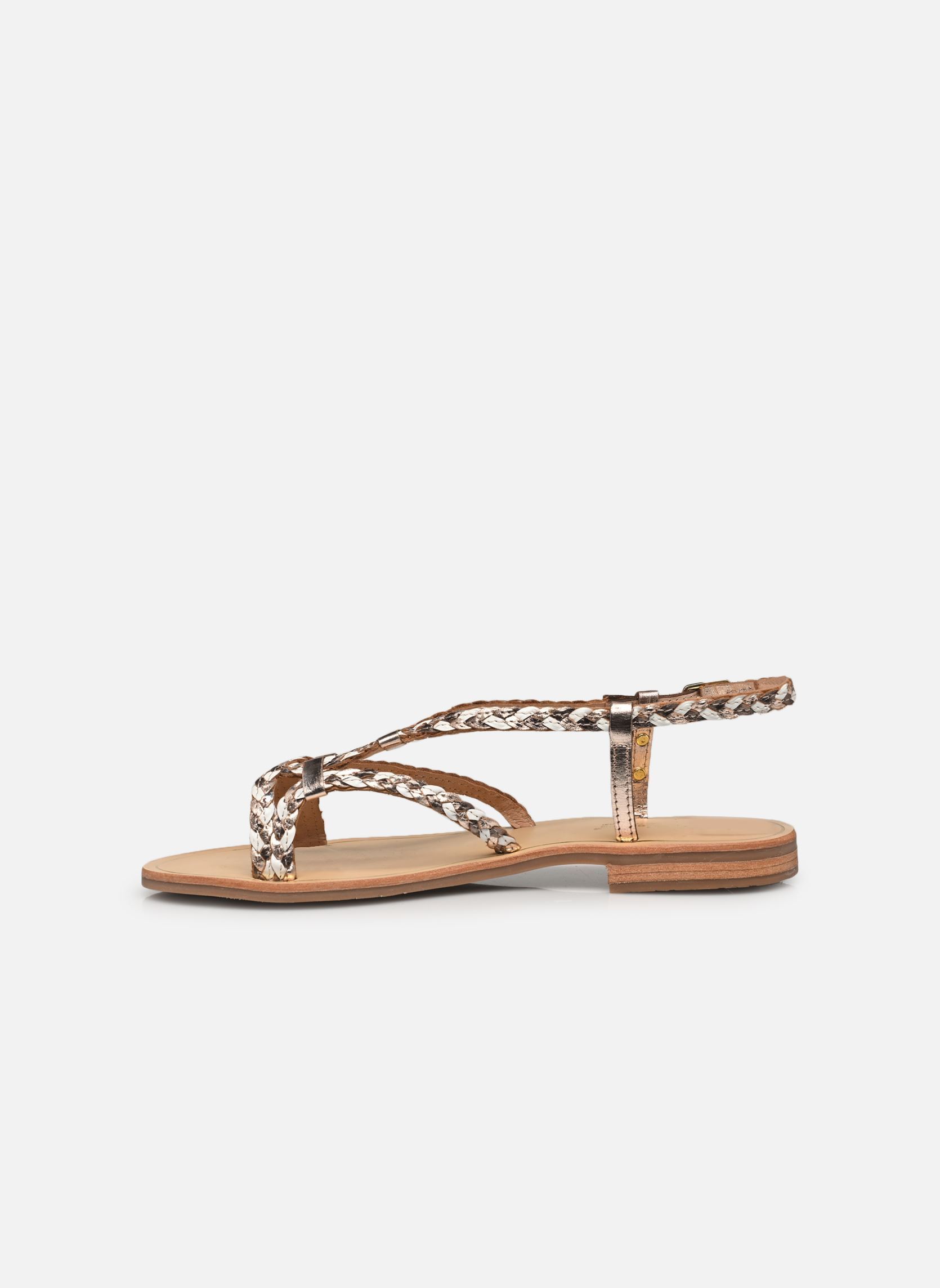 Sandali piatti HOMARIE donna bianco Les Tropéziennes par M Belarbi Sandali piatti HOMARIE donna bianco Blanc Multi