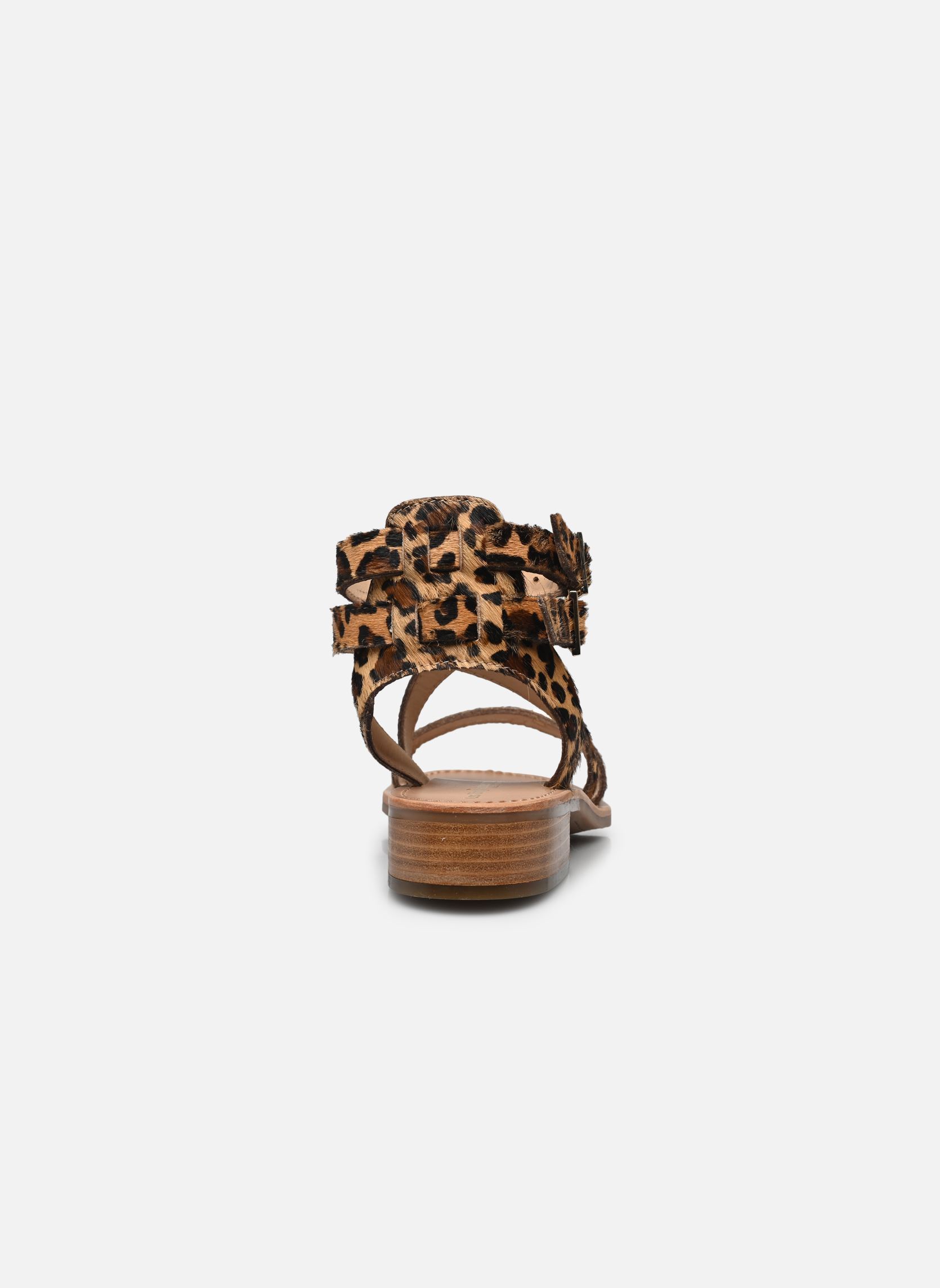 Sandalias planas HOCEANPO mujer beige Les Tropéziennes par M Belarbi Sandalias planas HOCEANPO mujer beige LEOPARD