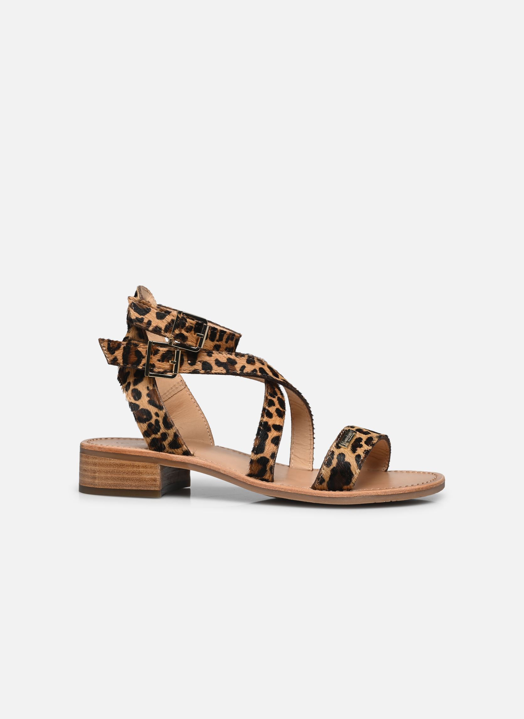 Sandalias planas HOCEANPO mujer beige Les Tropéziennes par M Belarbi Sandalias planas HOCEANPO mujer beige LEOPARD